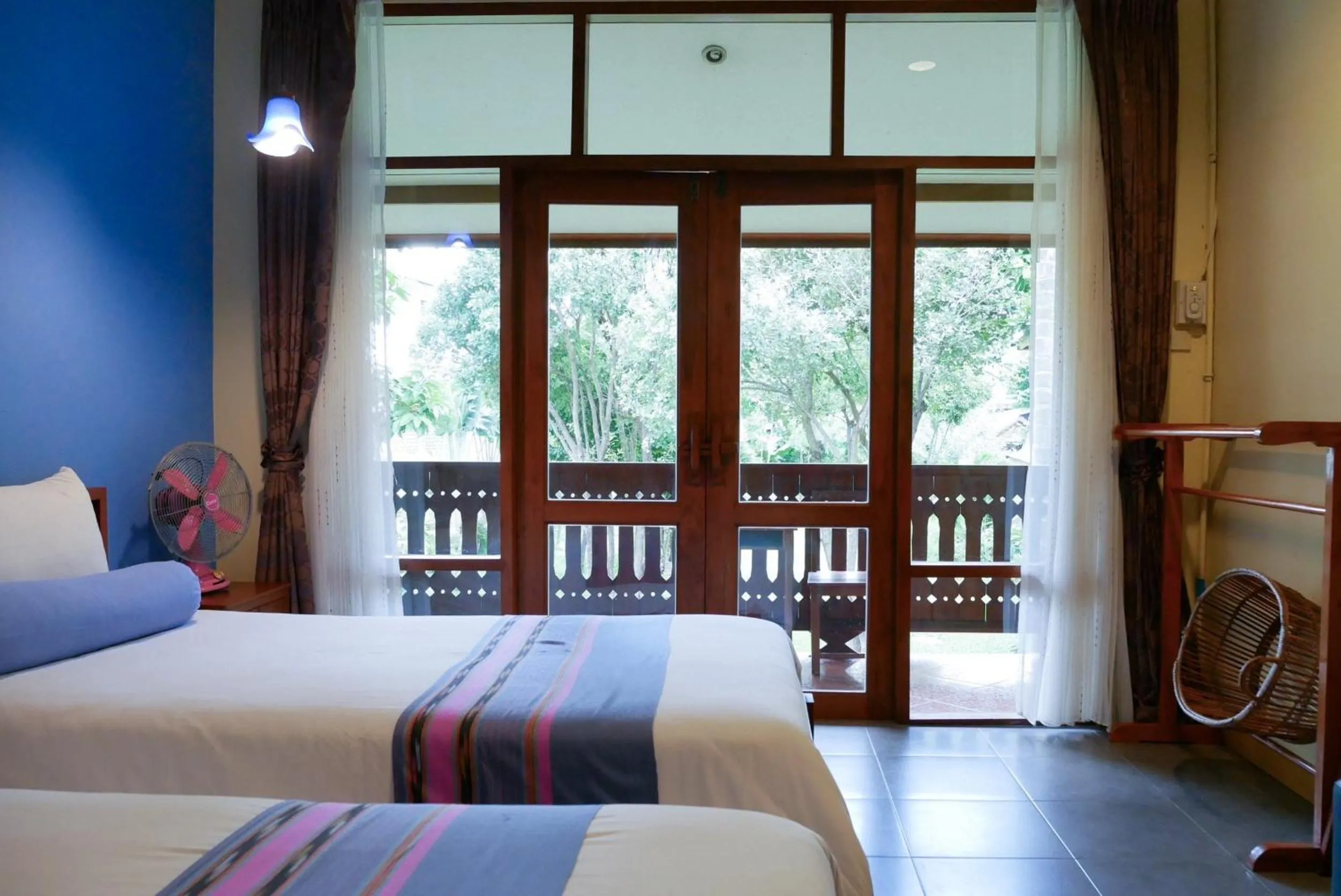 Bed in AuangKham Resort