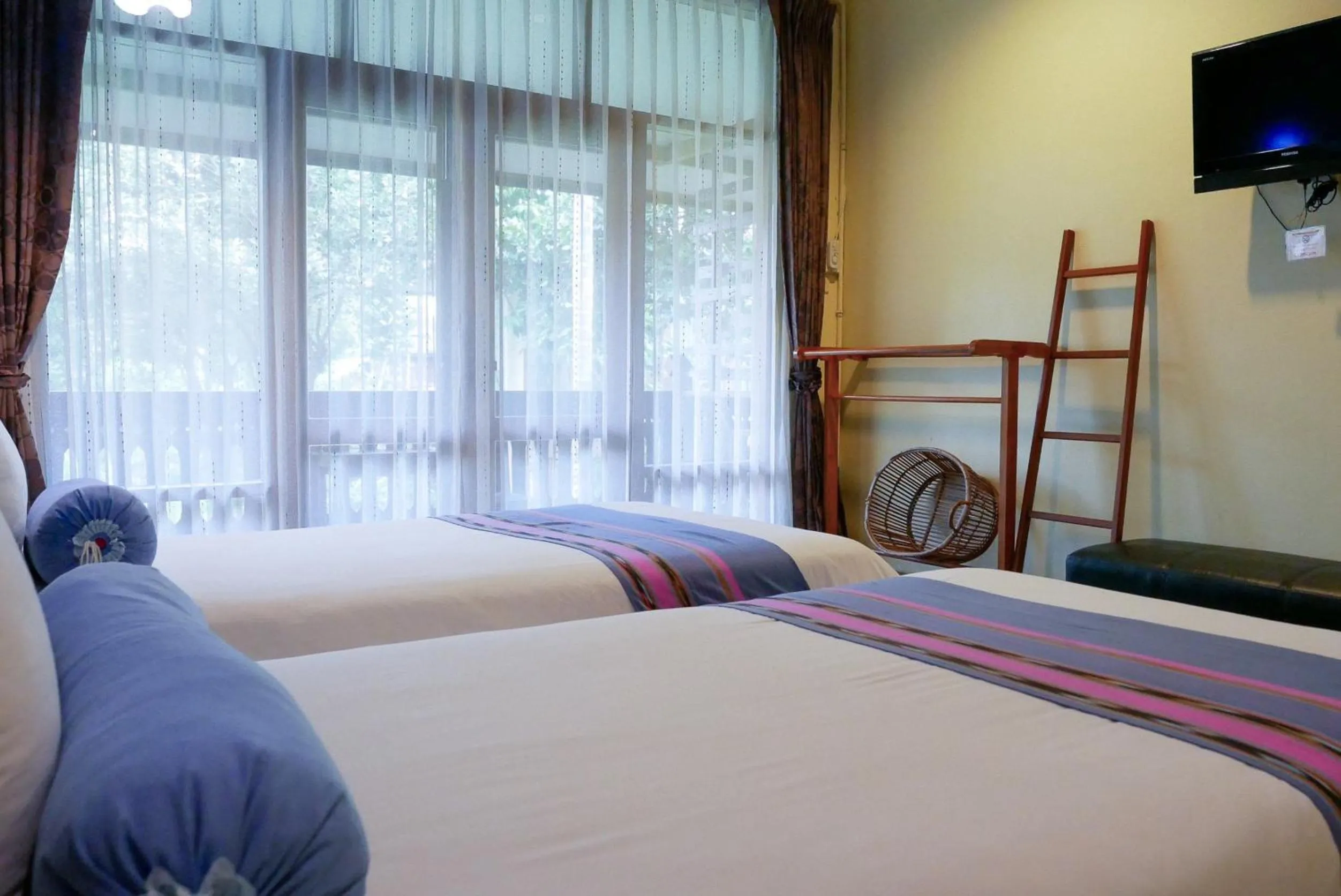 Bed in AuangKham Resort