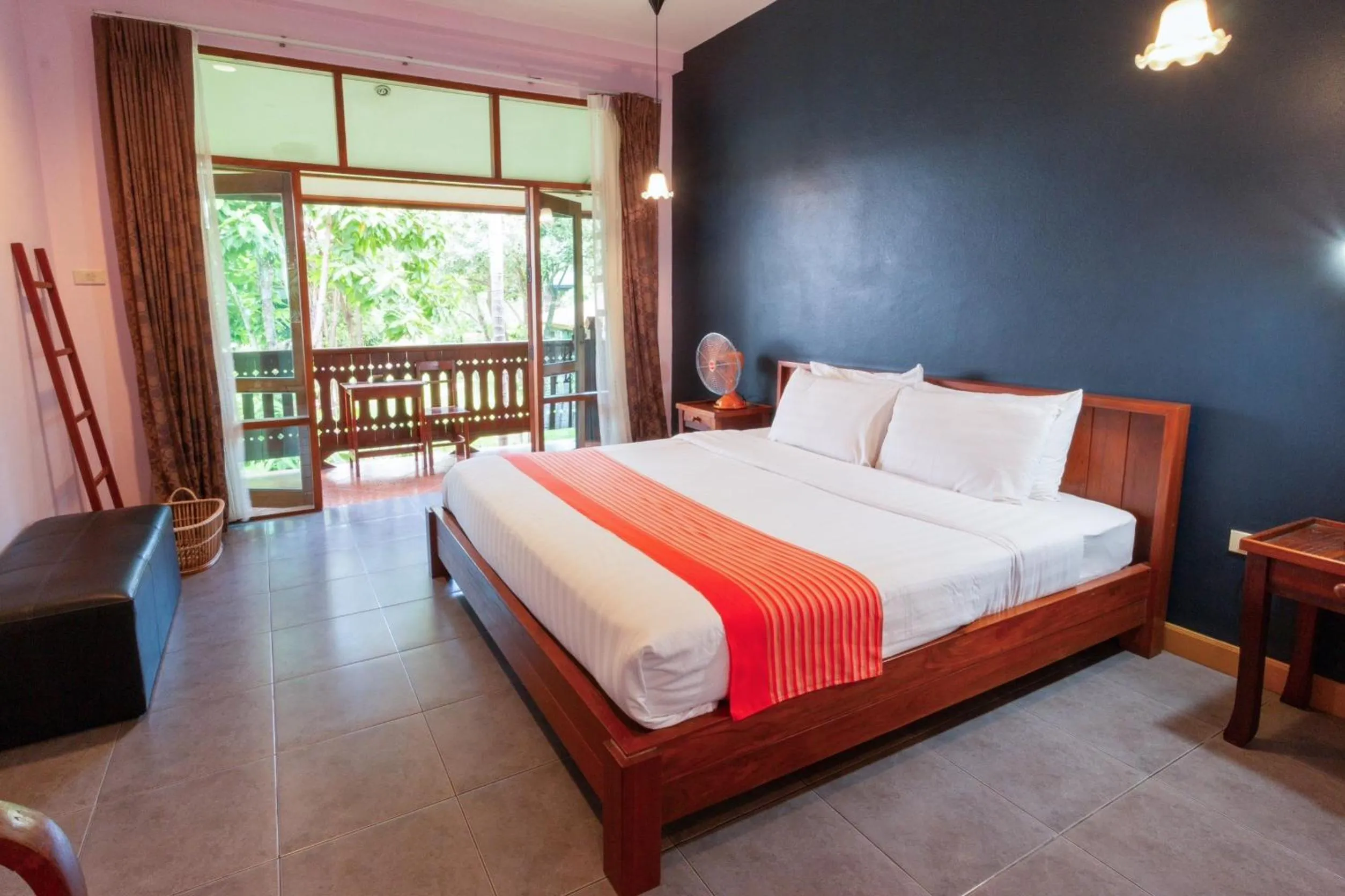 Bed in AuangKham Resort