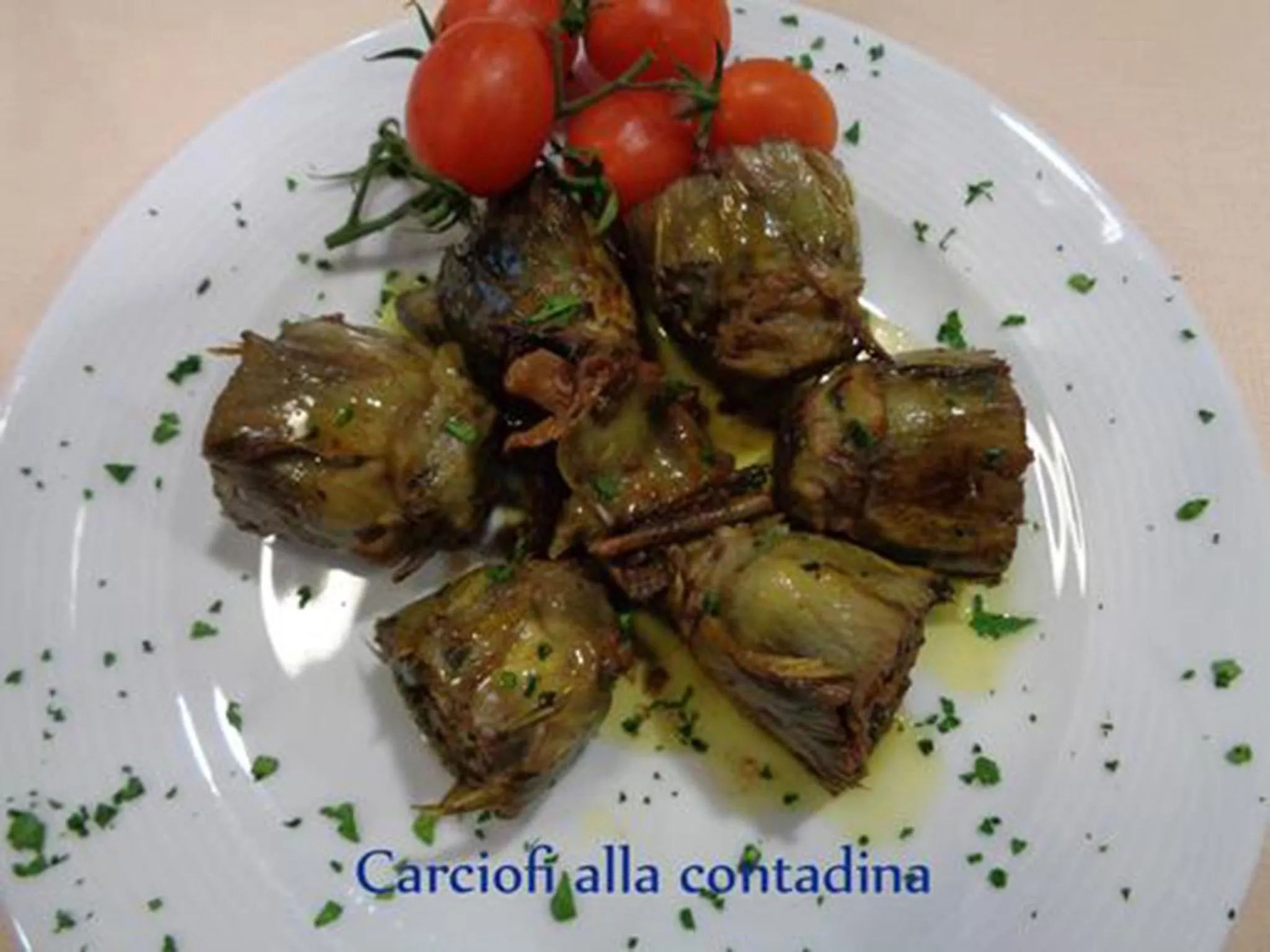 Food close-up in Hotel Airone