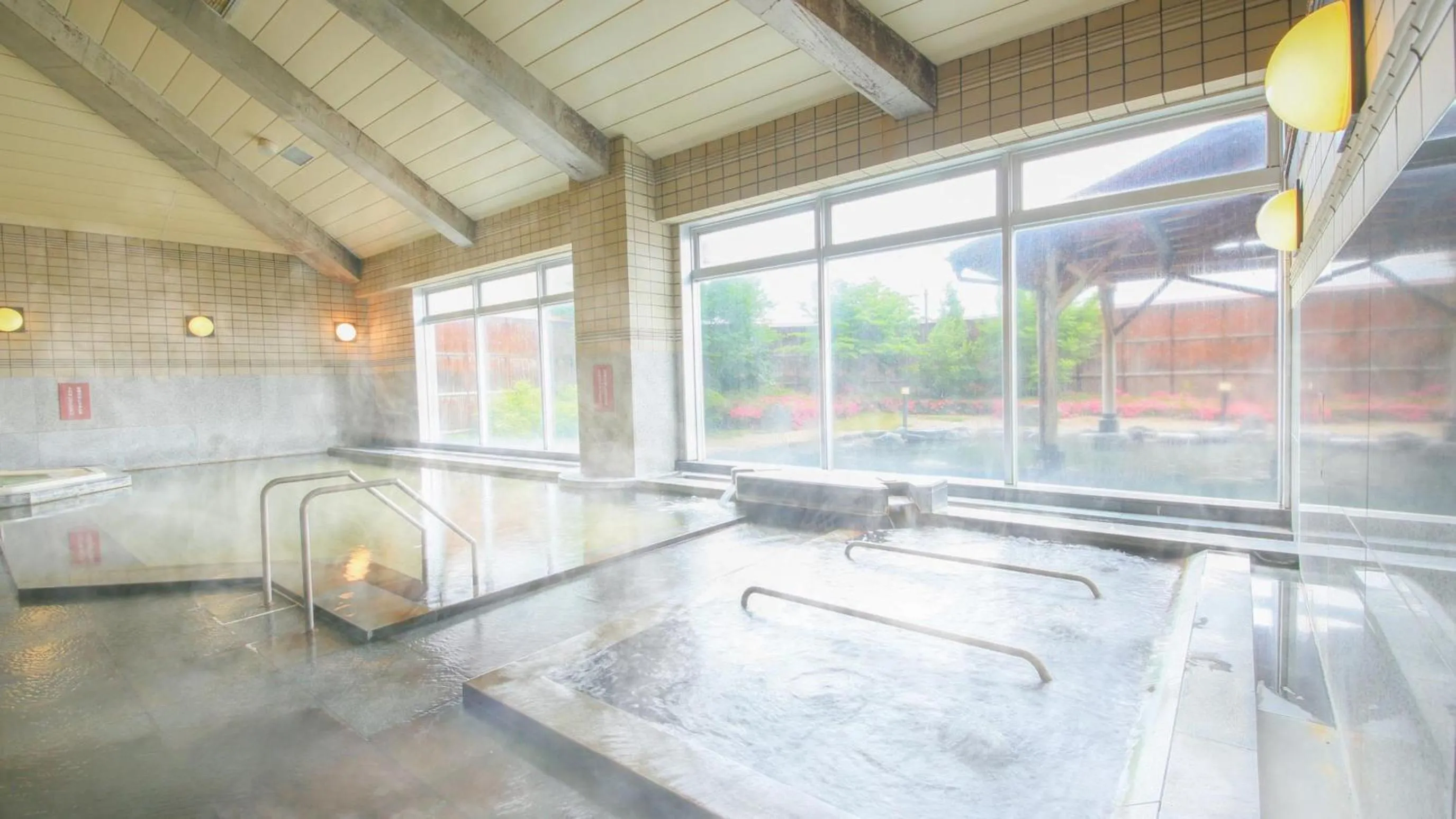 Public Bath in Ooedo Onsen Monogatari Aizu