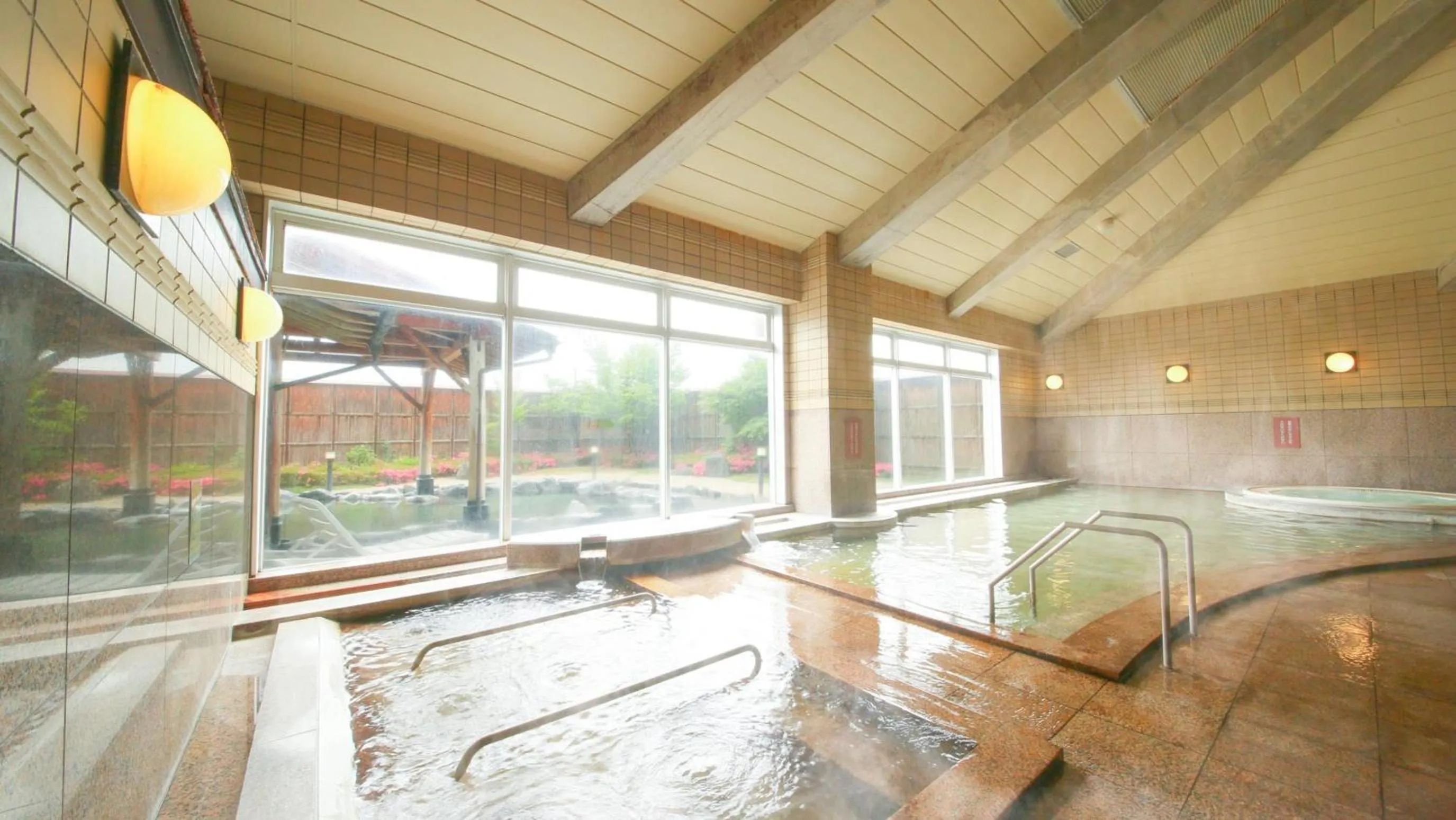 Public Bath in Ooedo Onsen Monogatari Aizu