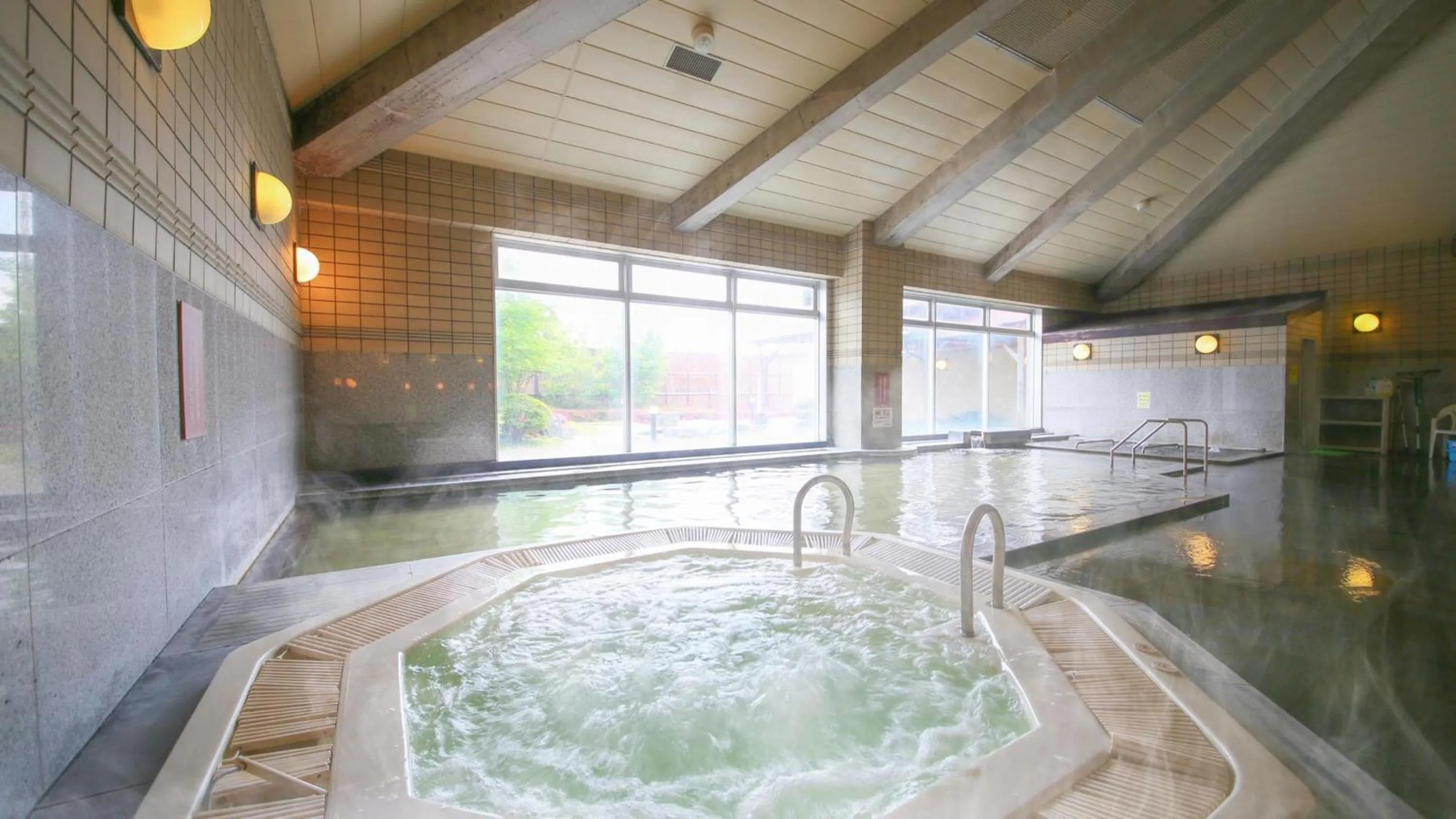 Public Bath in Ooedo Onsen Monogatari Aizu