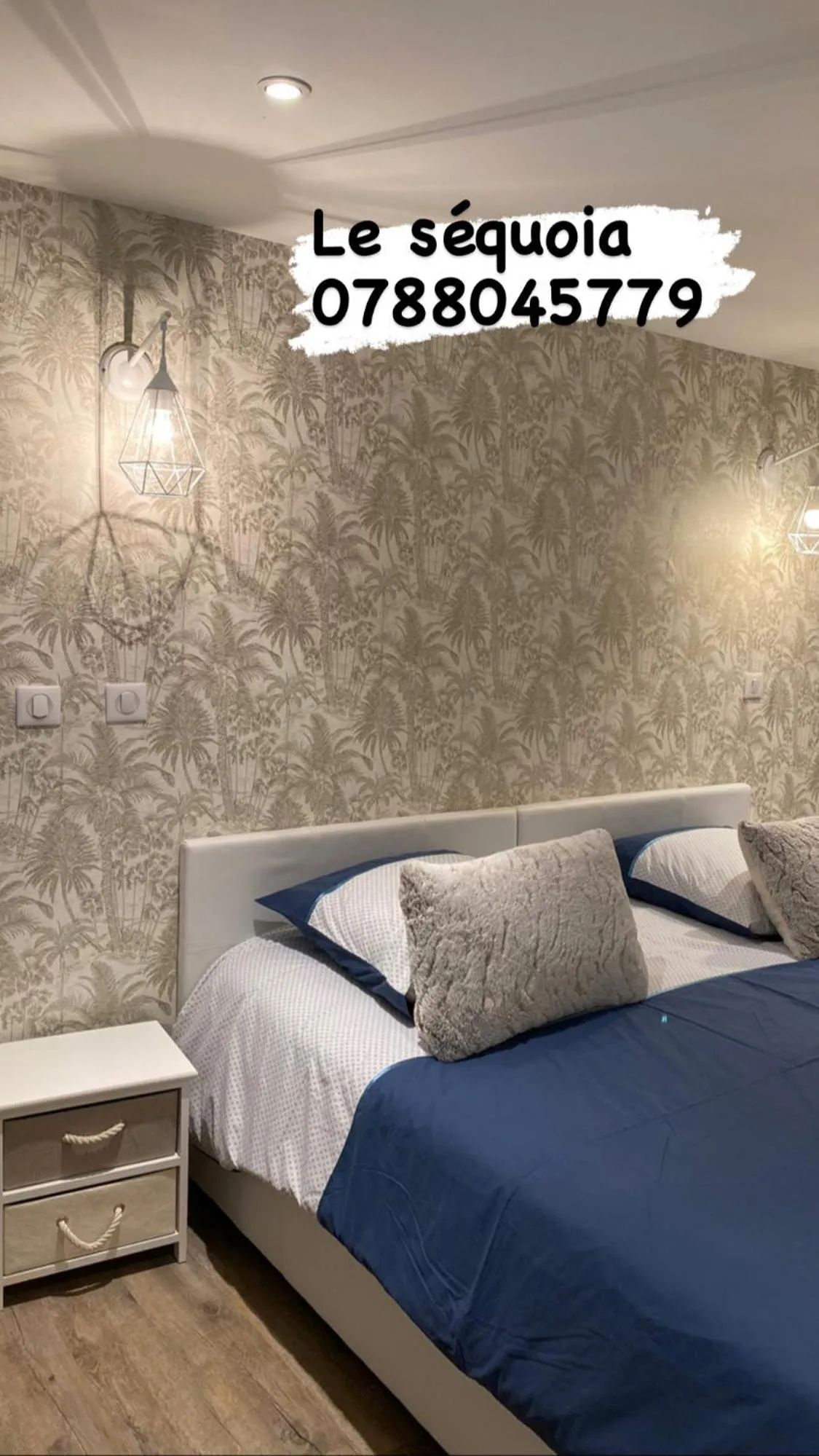 Bed in Le séquoia