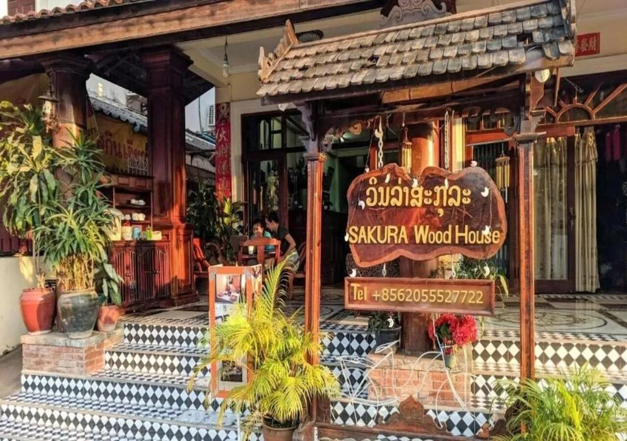 Property logo or sign in Sakura Wood House