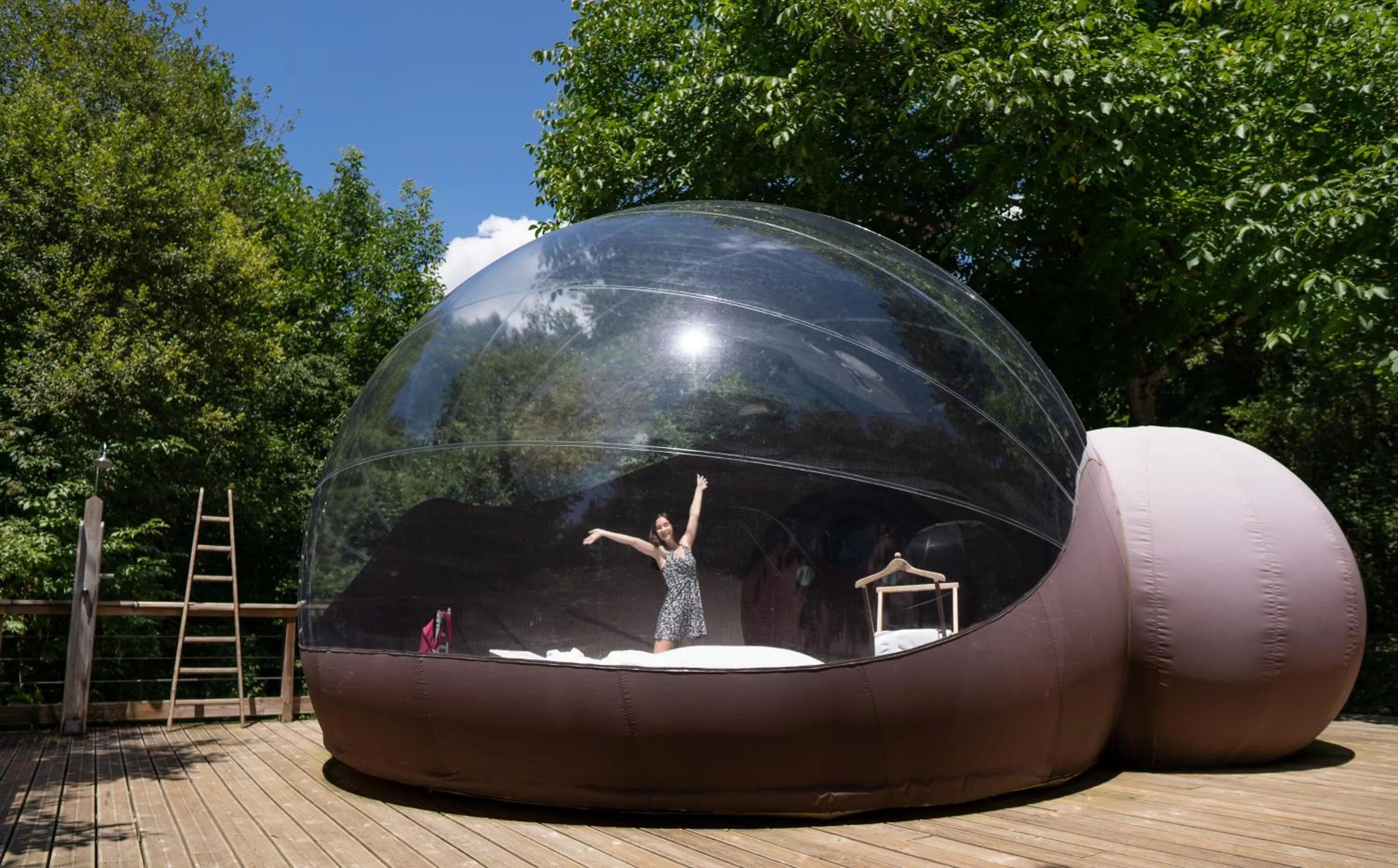 Natural landscape in Chrysalide Saint Martin