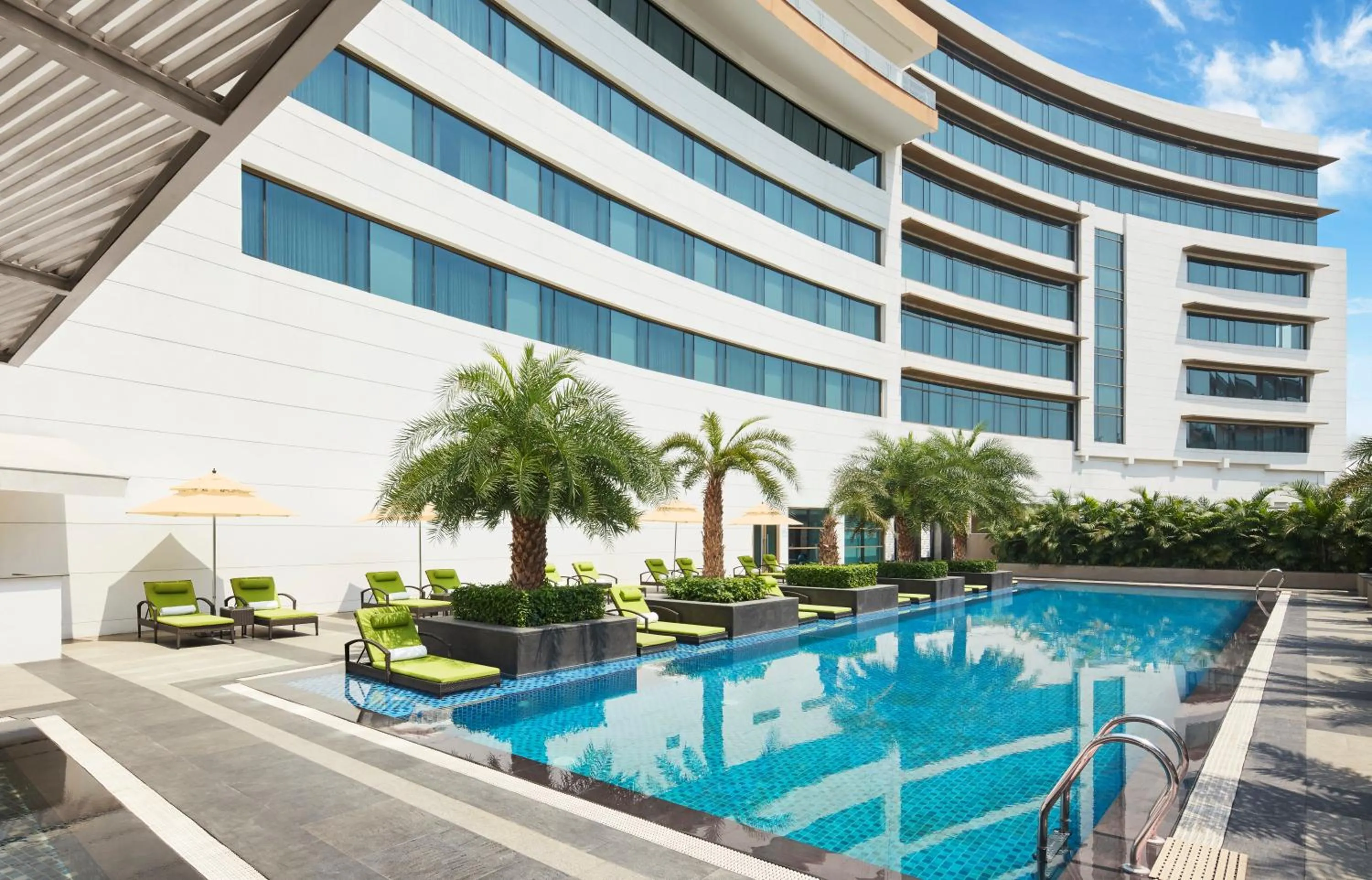 Swimming pool in Taj Swarna, Amritsar