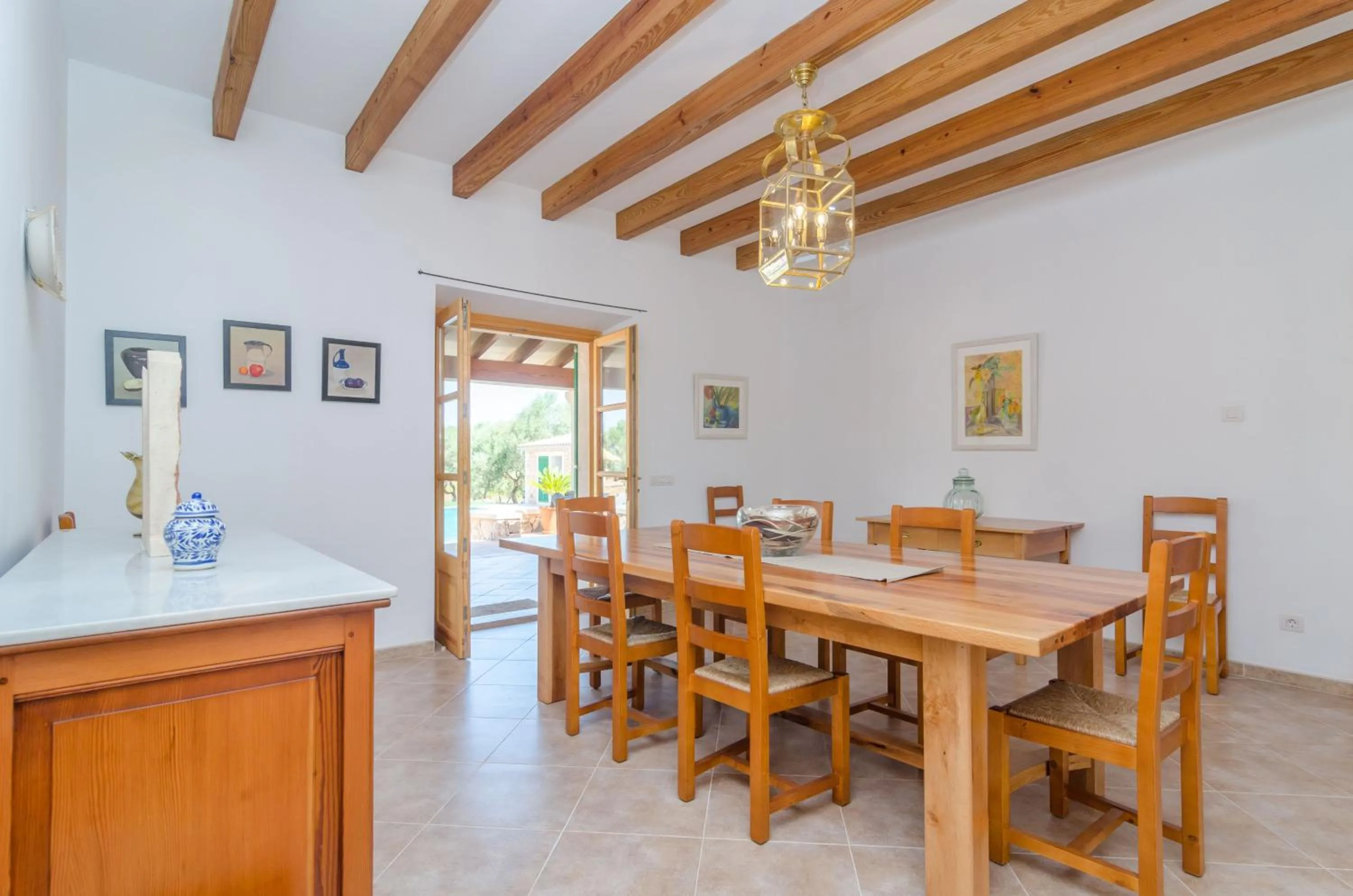 Dining area in Son Fadri