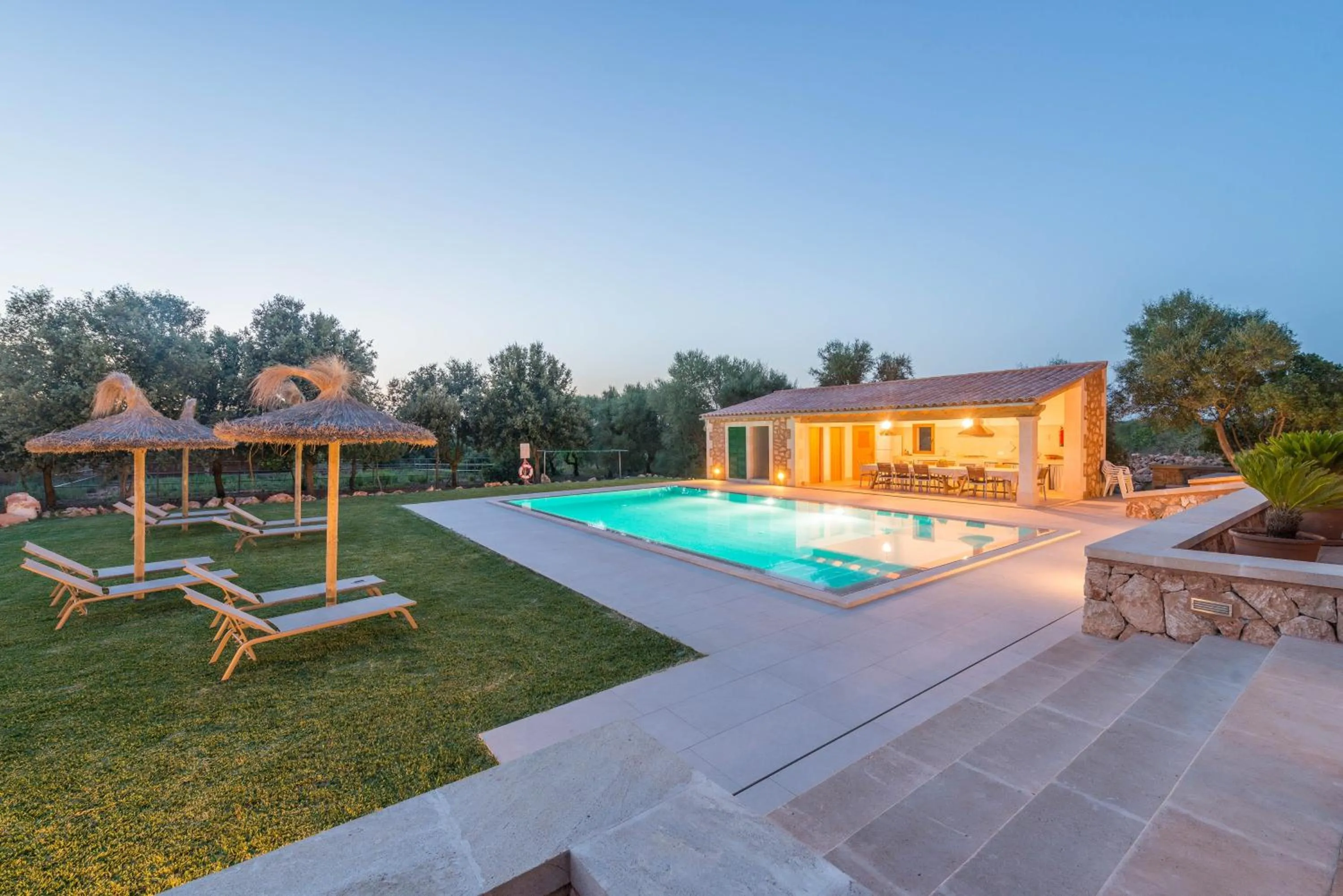 Swimming pool in Son Fadri