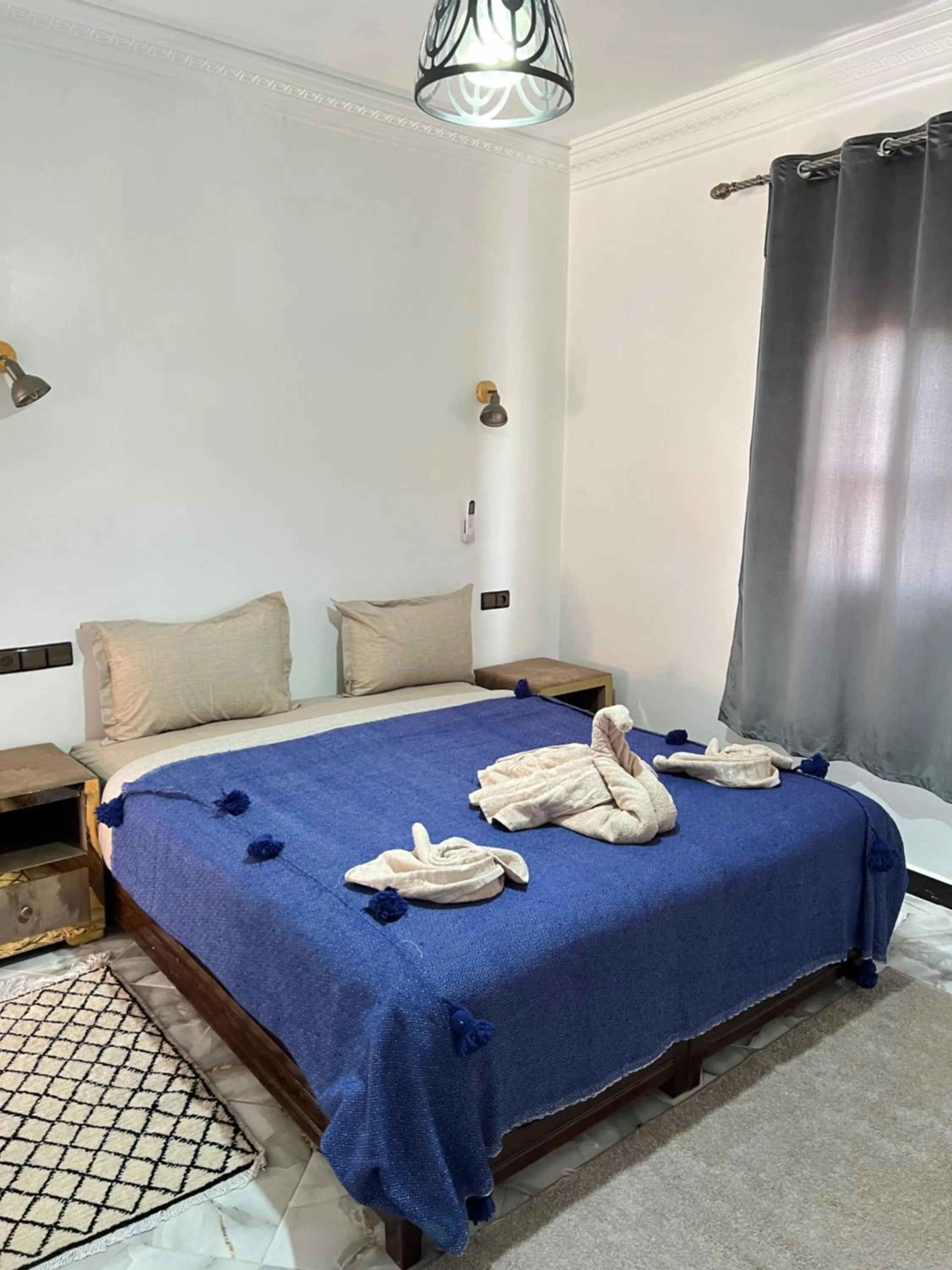 Bed in Auberge Ksar Ait Ben Haddou