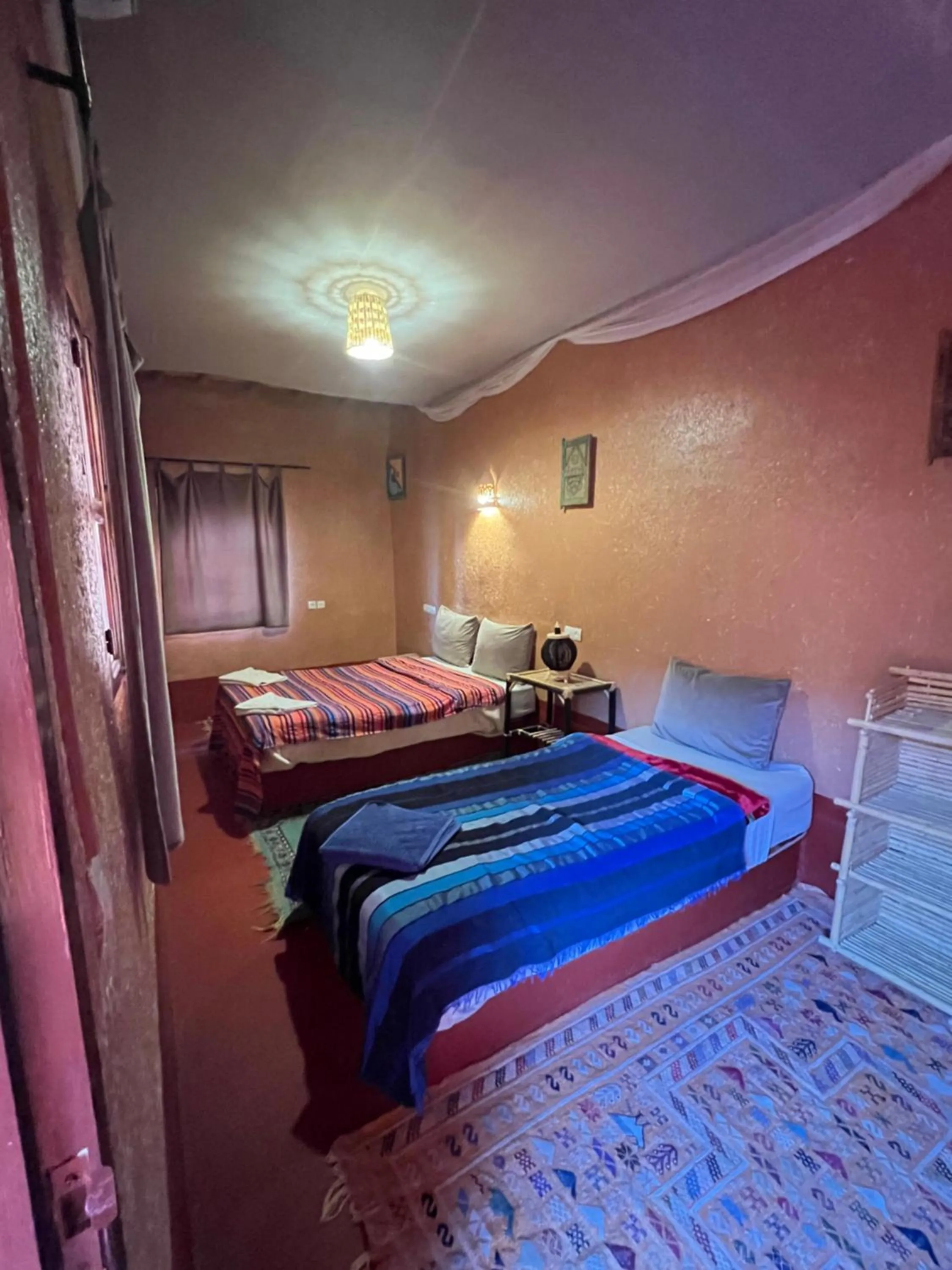 Bed in Auberge Ksar Ait Ben Haddou