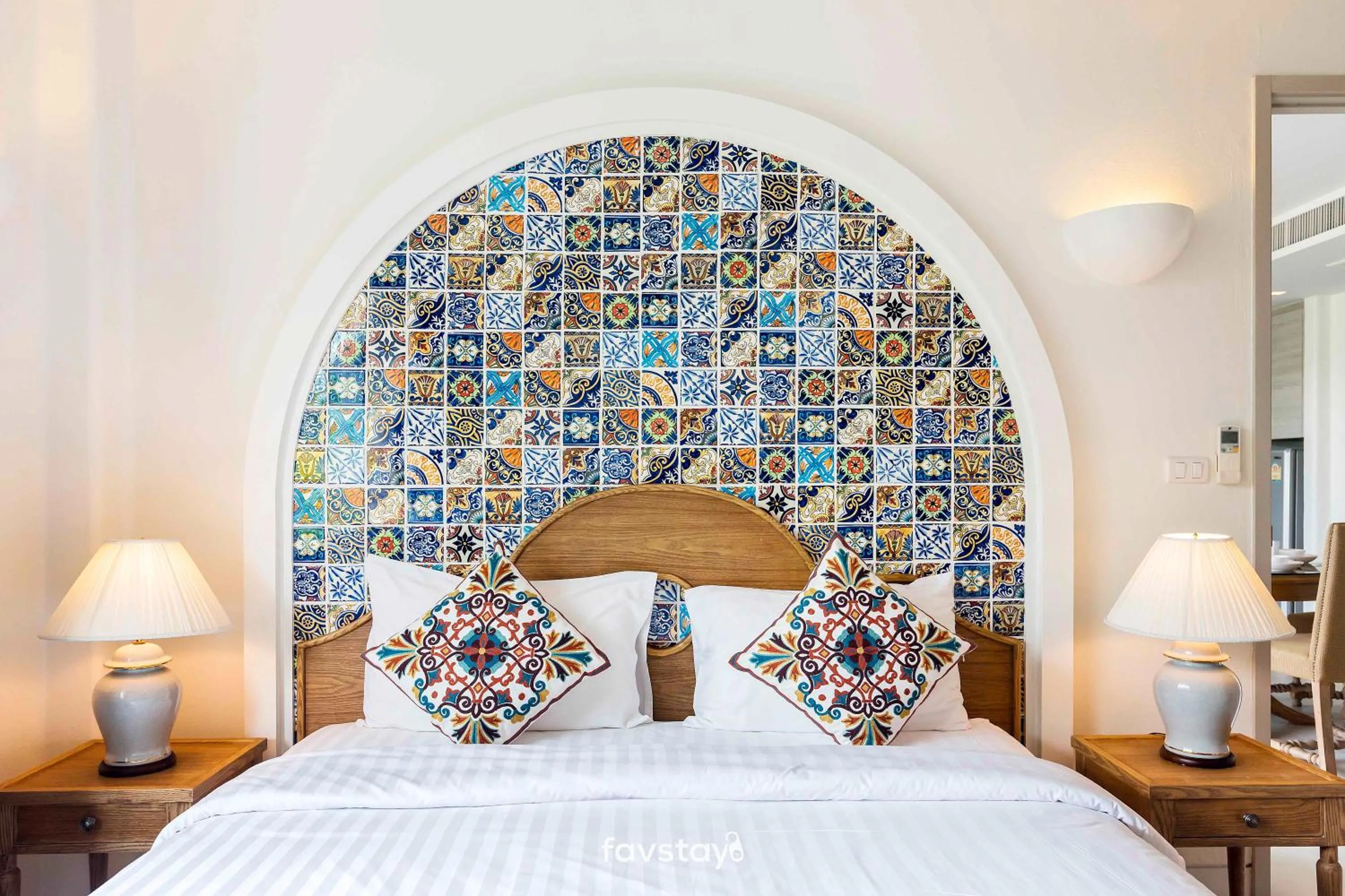 Bed in Chelona Hua Hin by Favstay