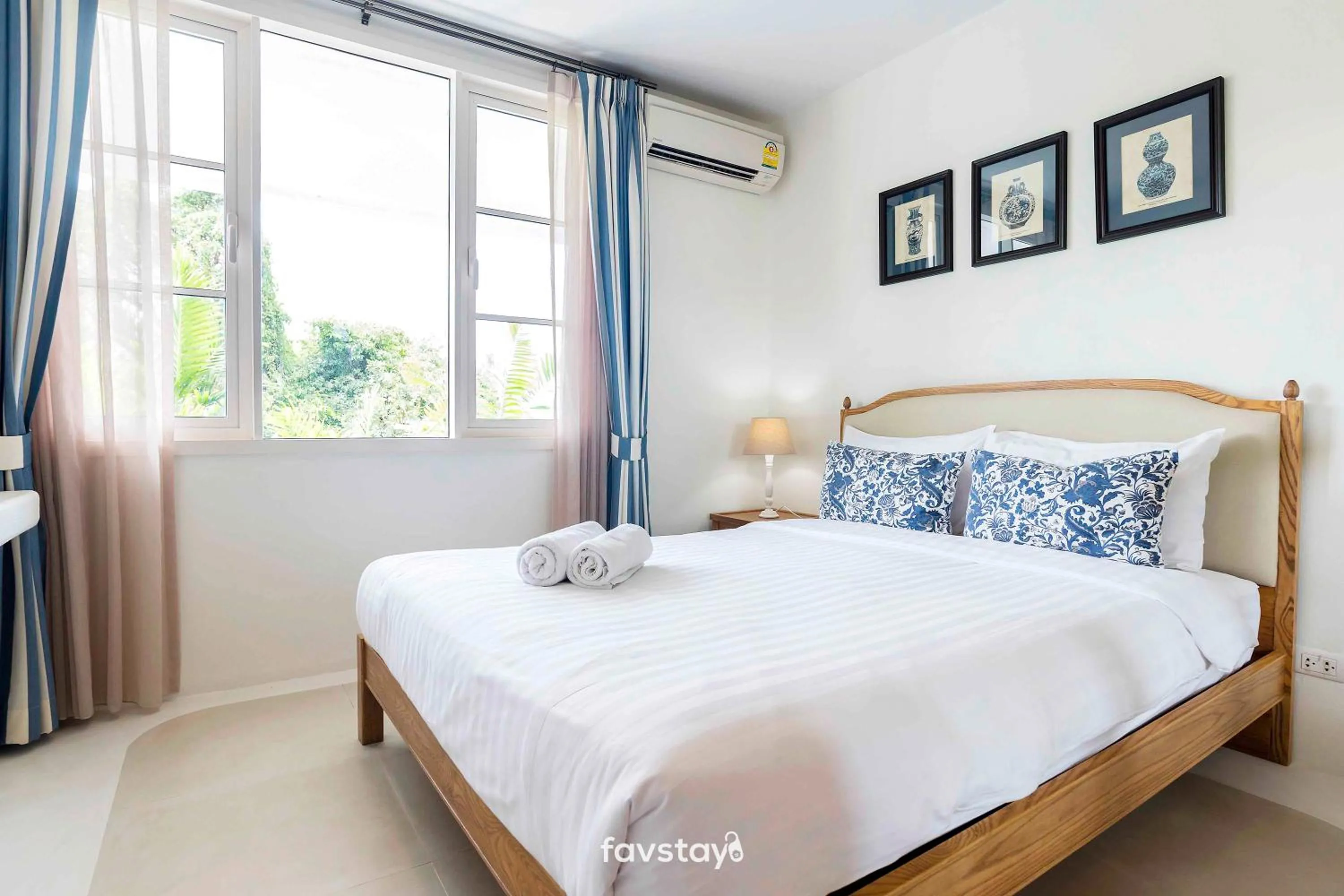 Bed in Chelona Hua Hin by Favstay