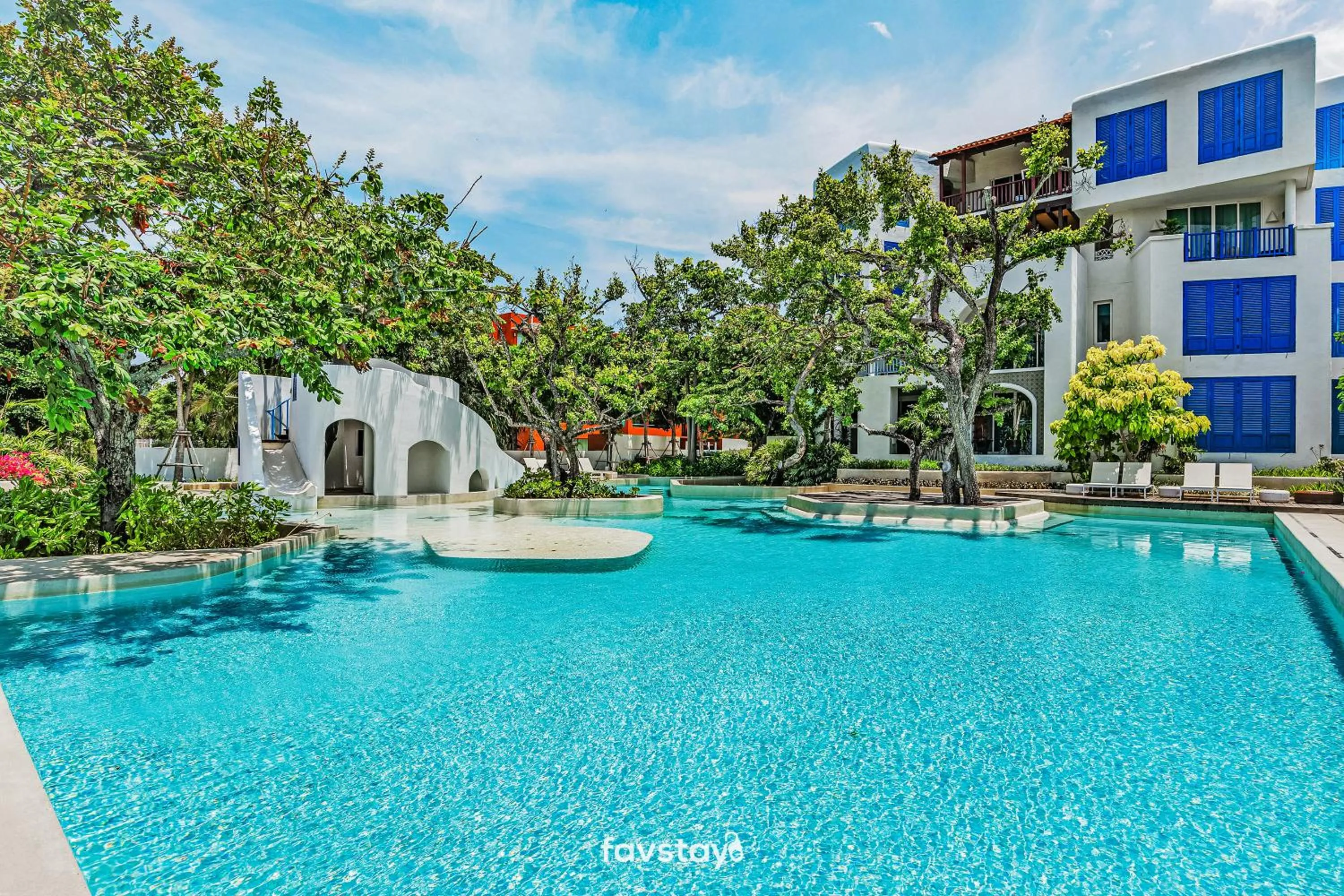 Swimming pool in Chelona Hua Hin by Favstay