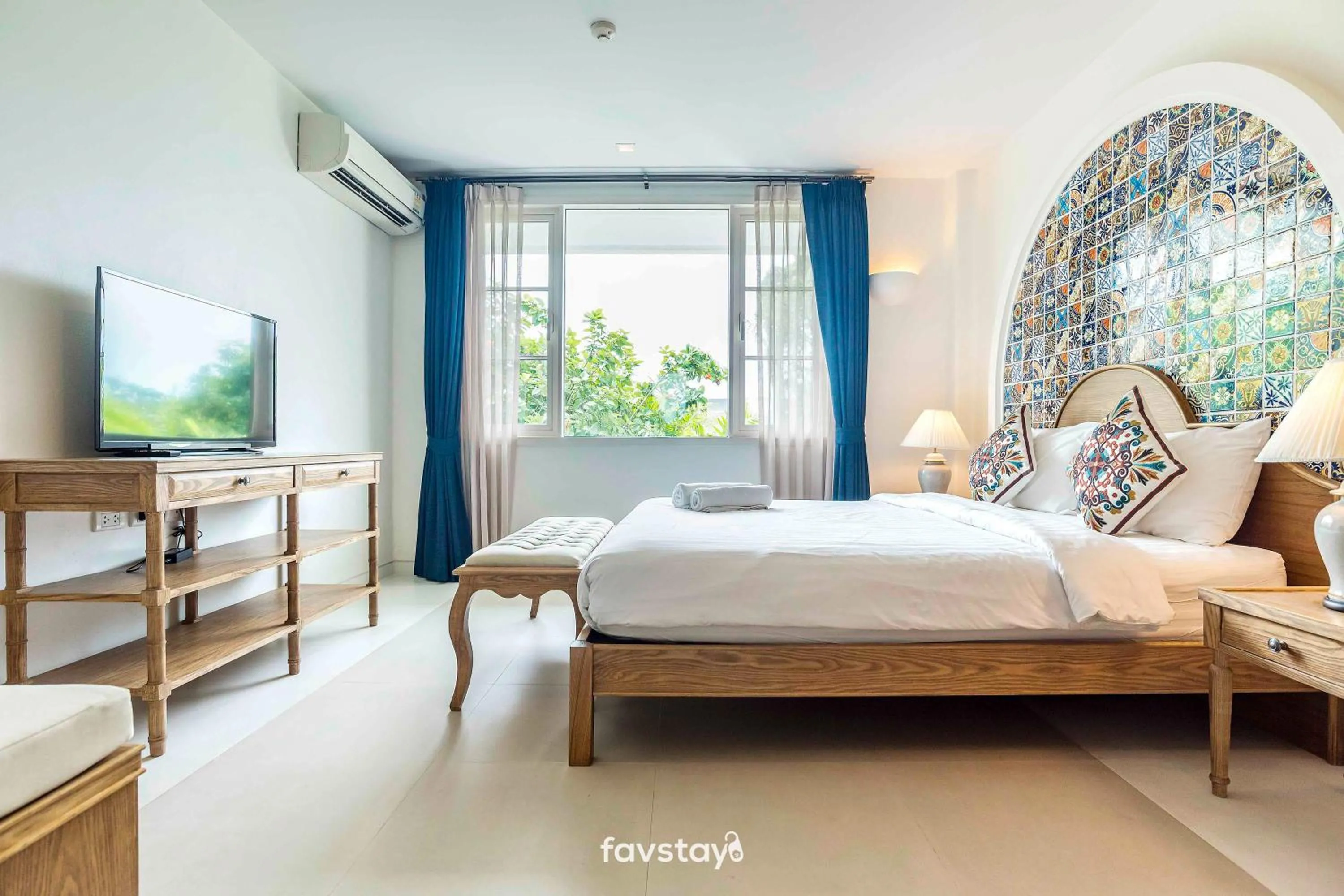 Bed in Chelona Hua Hin by Favstay