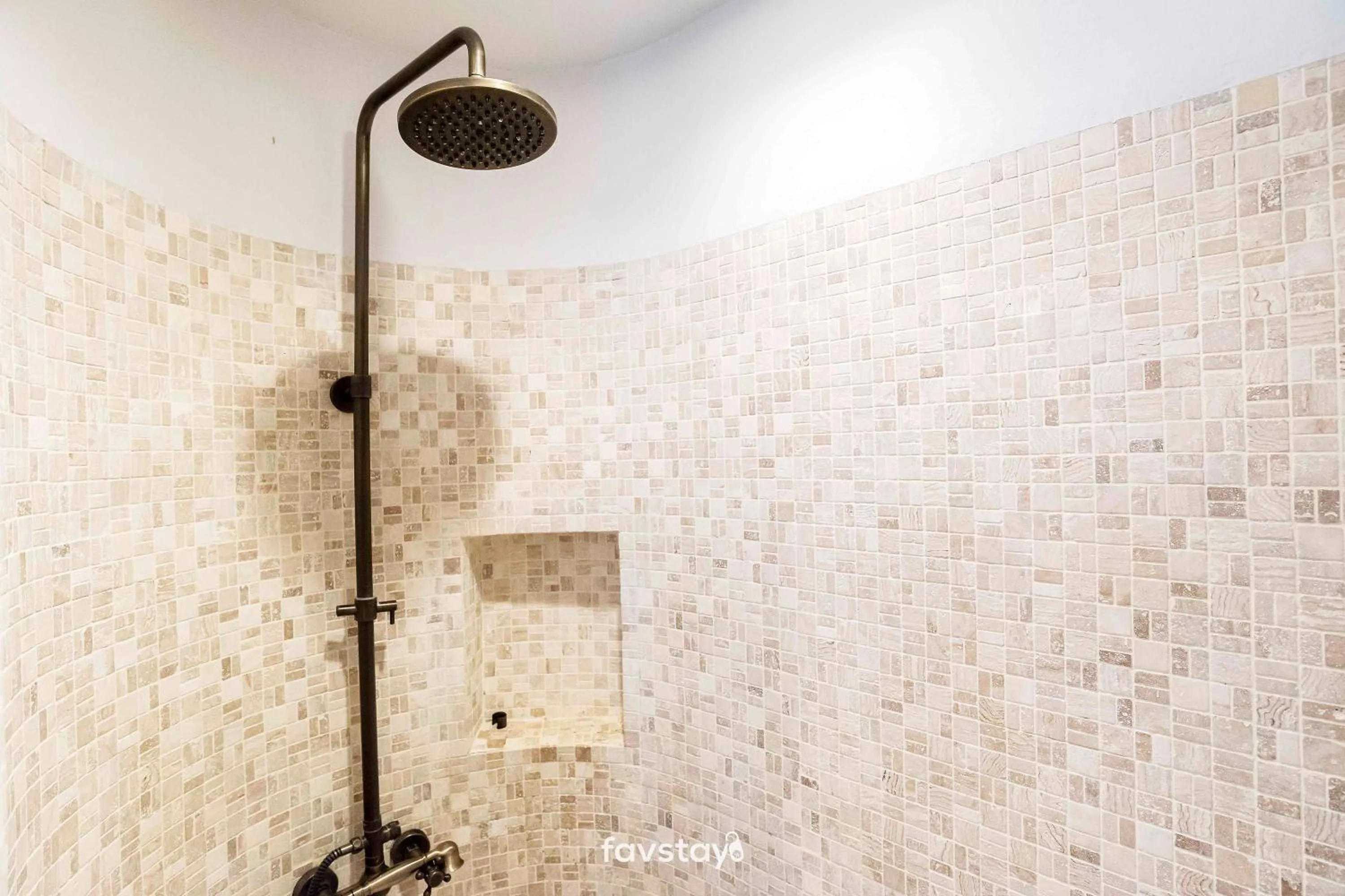 Shower in Chelona Hua Hin by Favstay