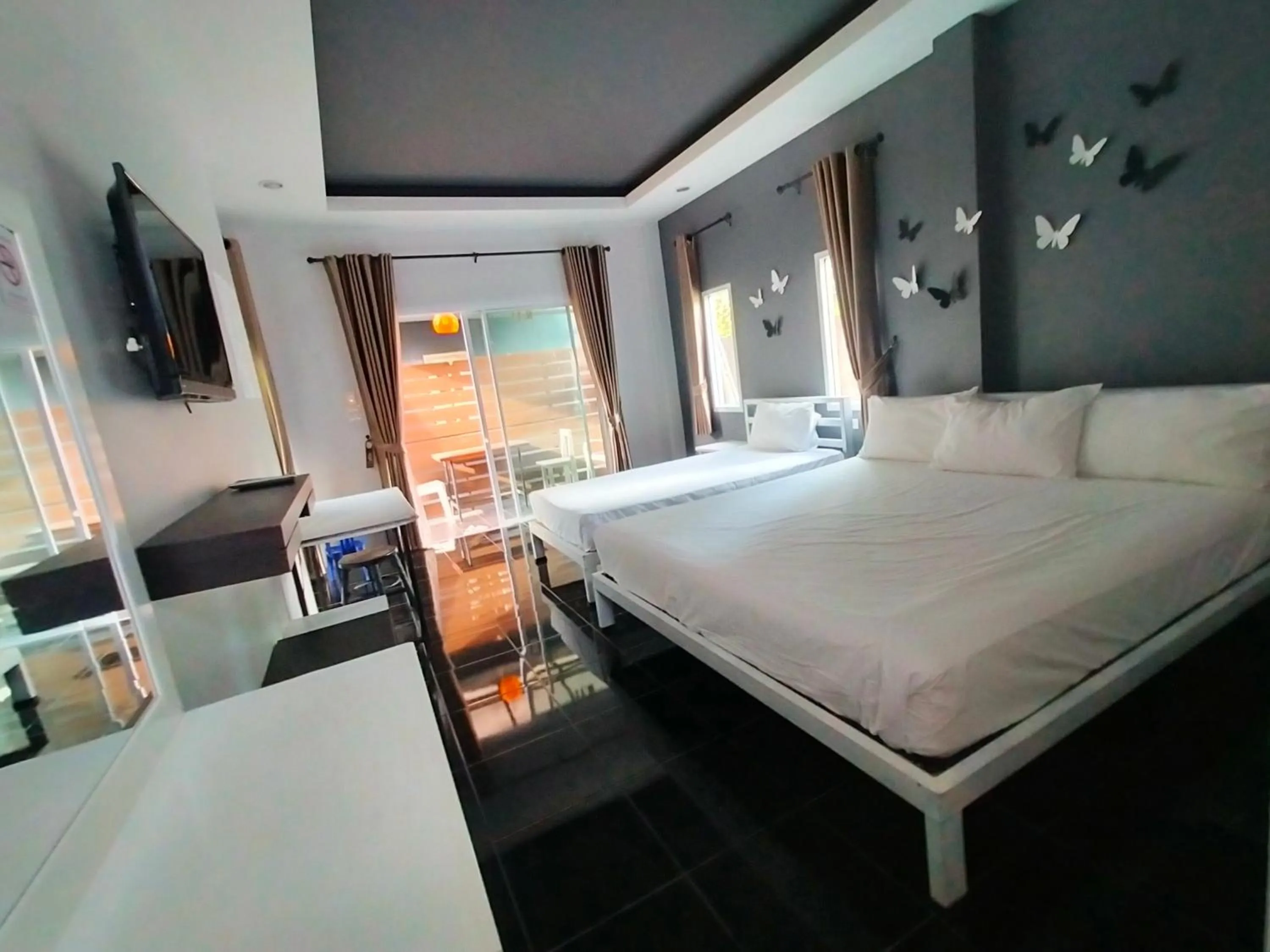 Bed in Nemo 2 Resort