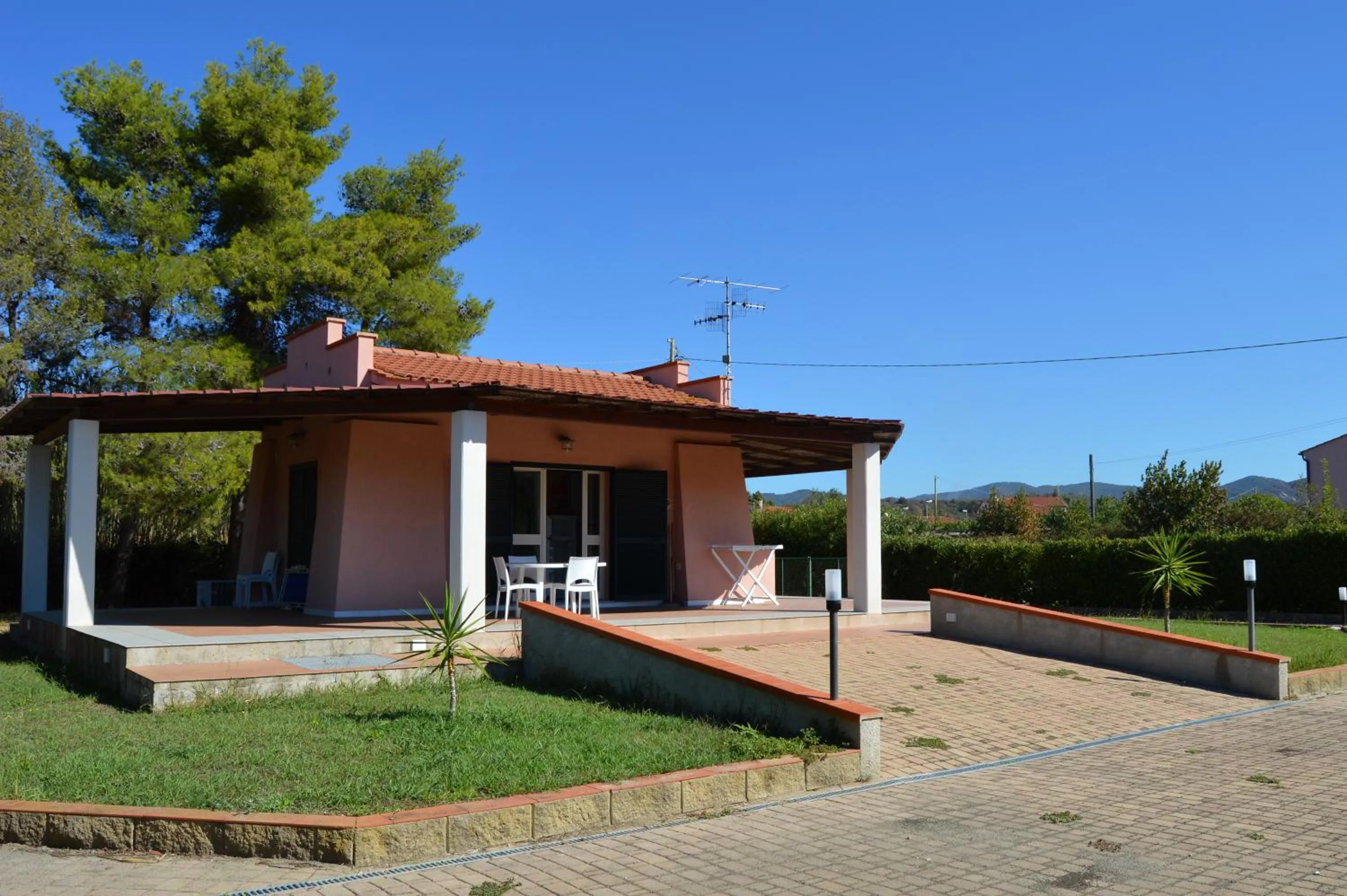 Patio in Pozzo al Moro Village