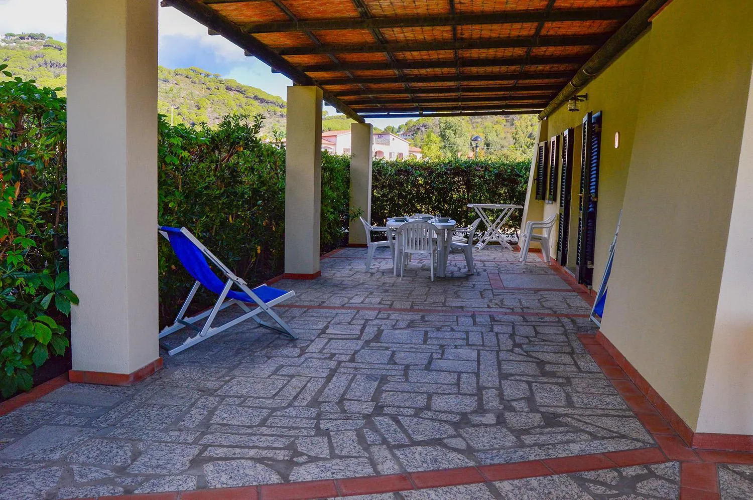 Patio in Pozzo al Moro Village