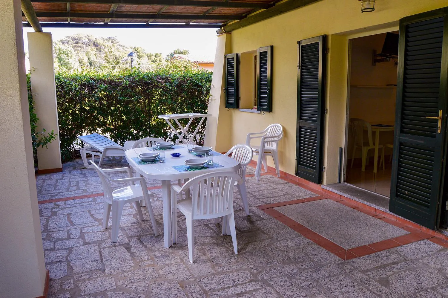 Patio in Pozzo al Moro Village