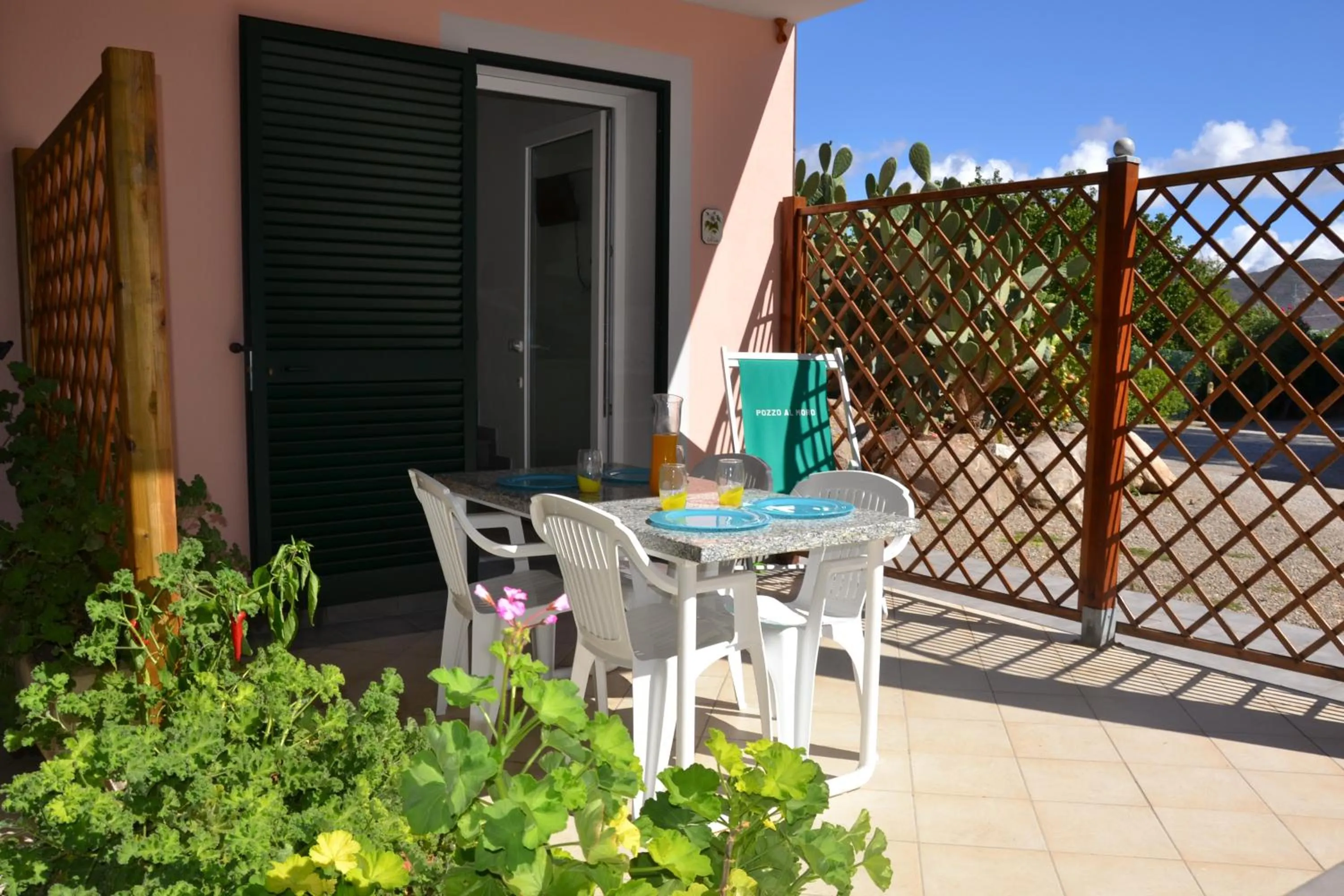 Patio in Pozzo al Moro Village