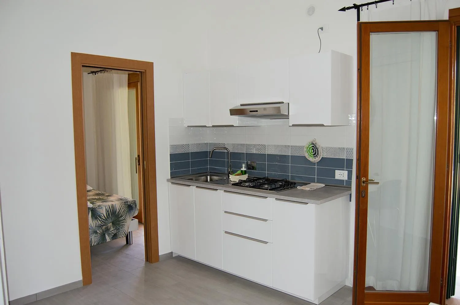 Kitchen or kitchenette in Pozzo al Moro Village