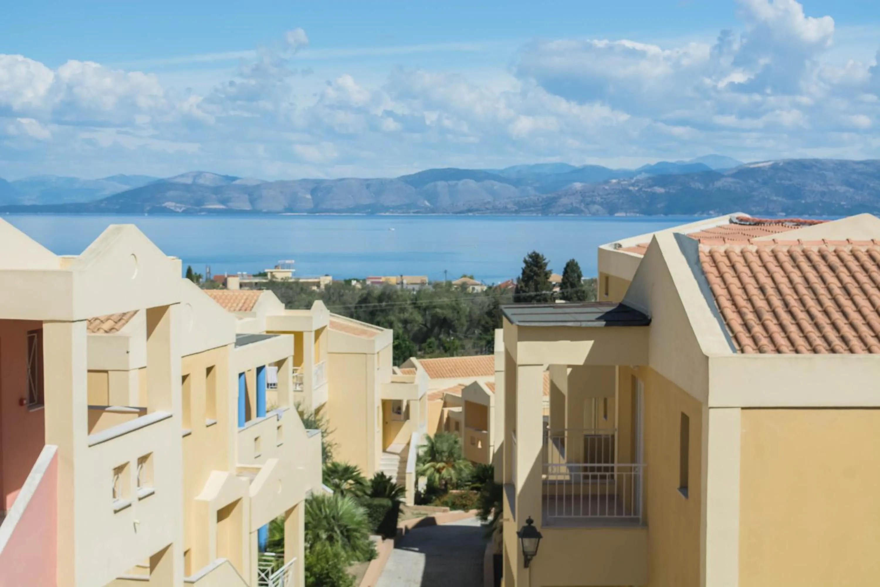 Sea view in Olympion Village