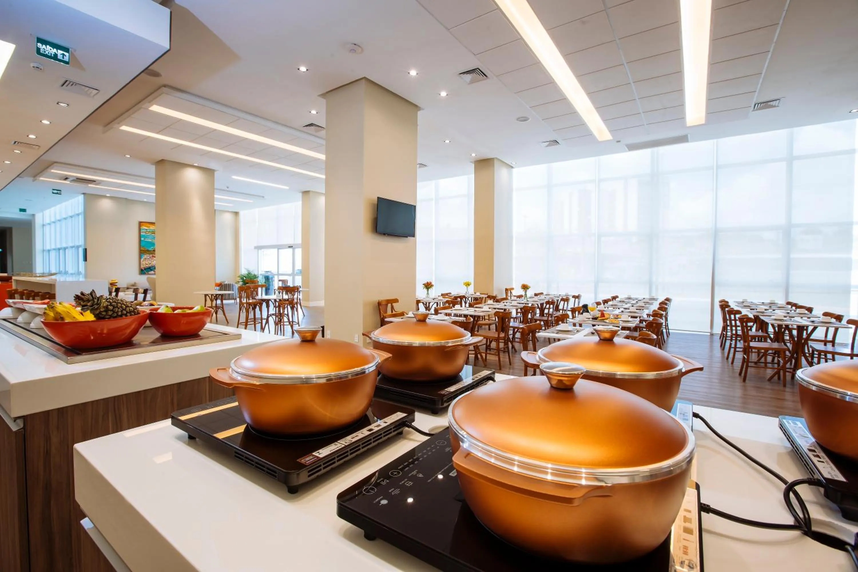 Food close-up in Intercity Suape Costa Dourada