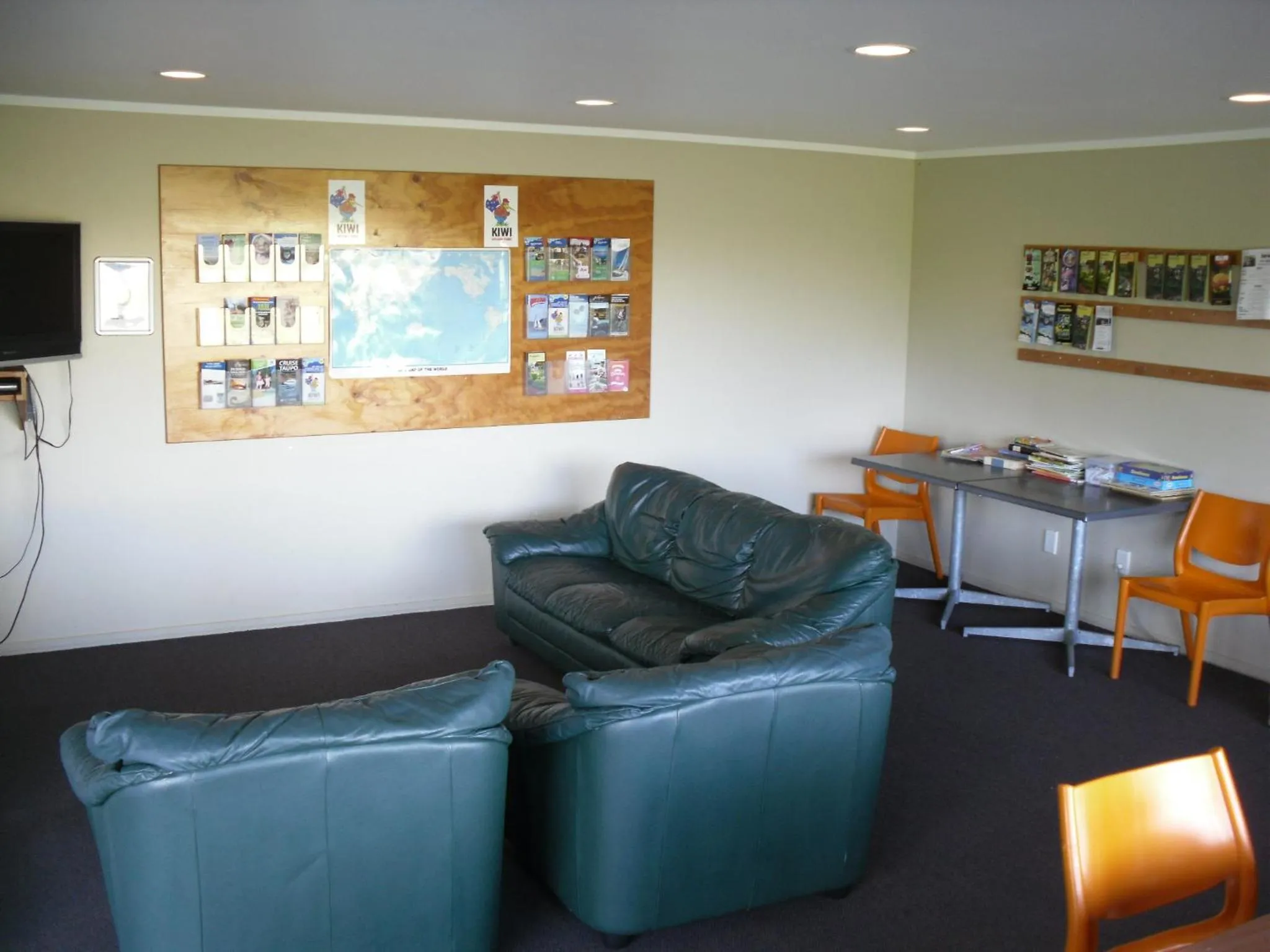 Property building in Opunake Beach Holiday Park