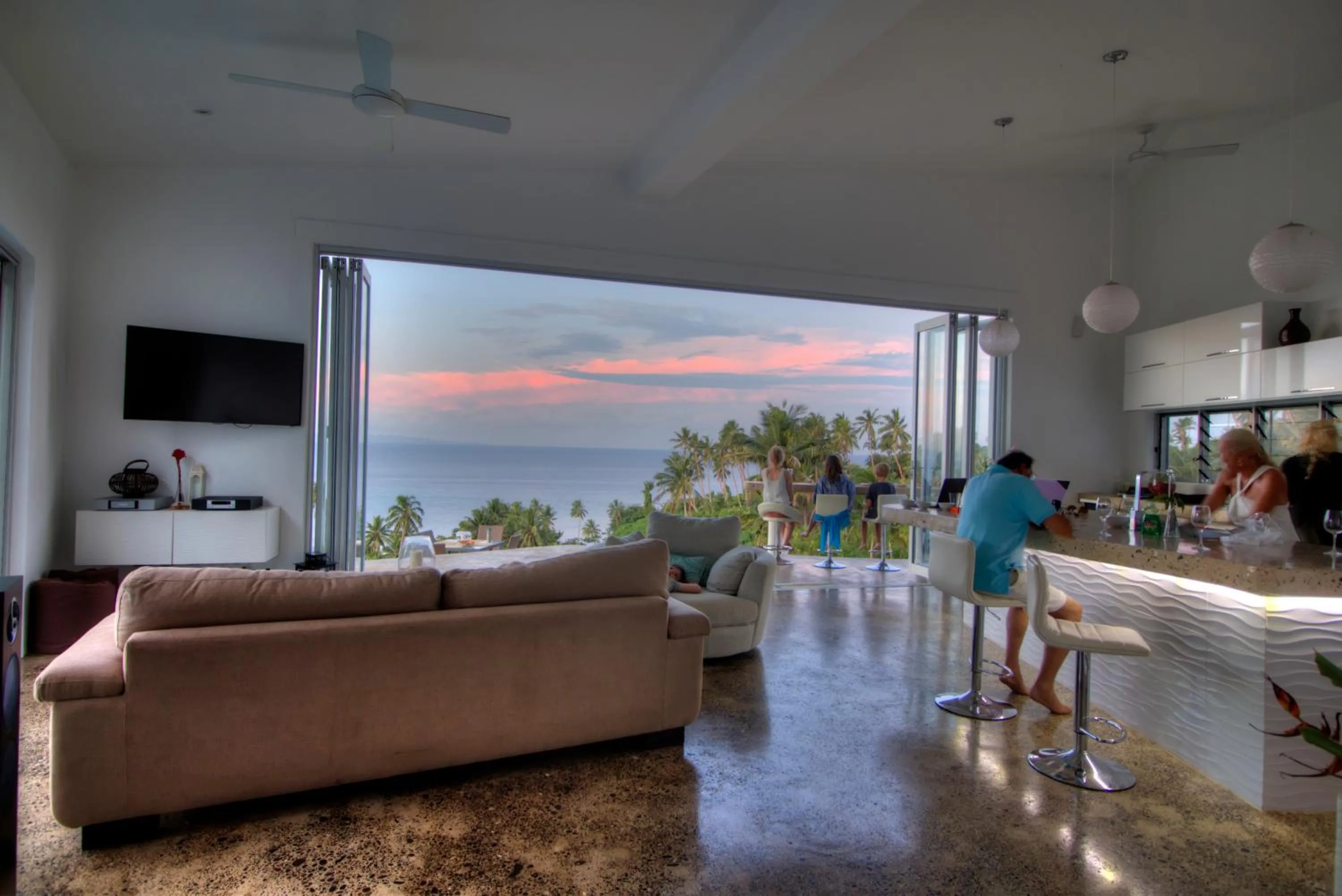 Living room in Vacala Bay Resort