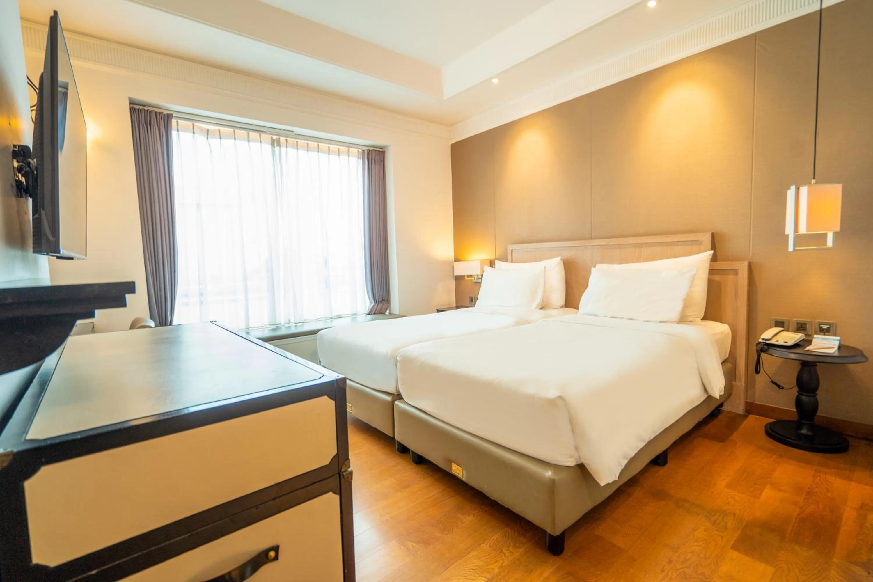 Bed in De Paviljoen Bandung