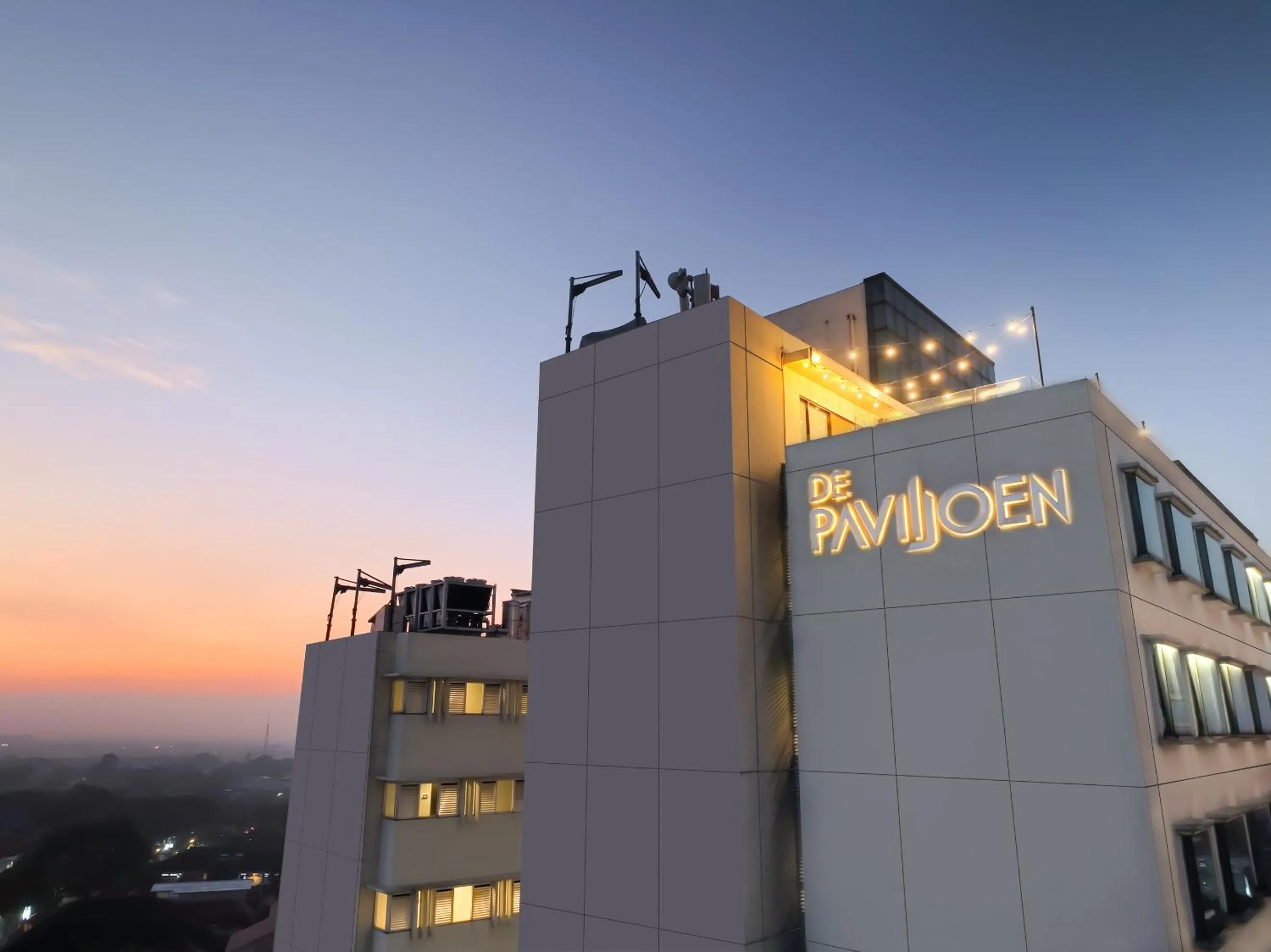 Property building in De Paviljoen Bandung