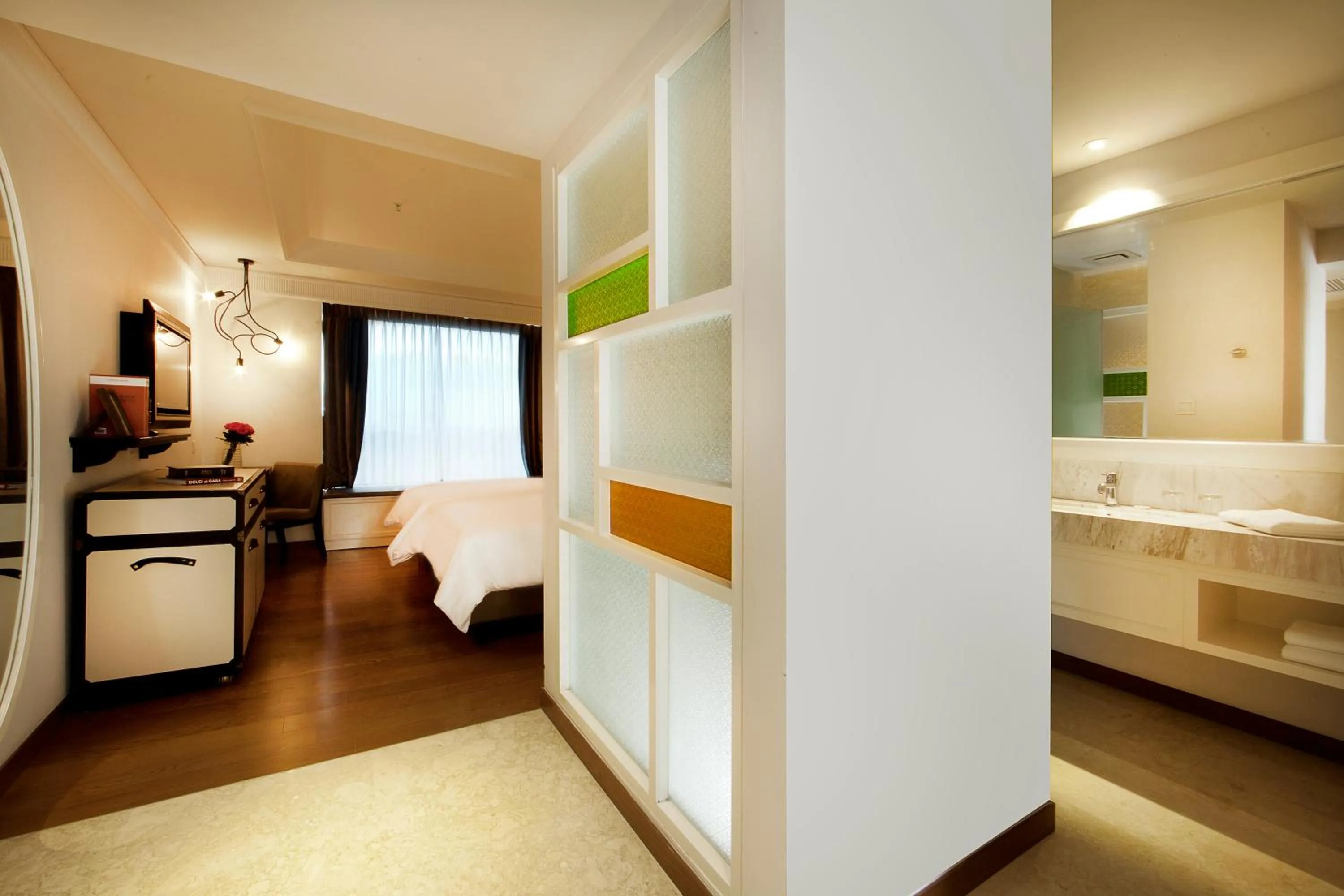 Bedroom, Bed in De Paviljoen Bandung