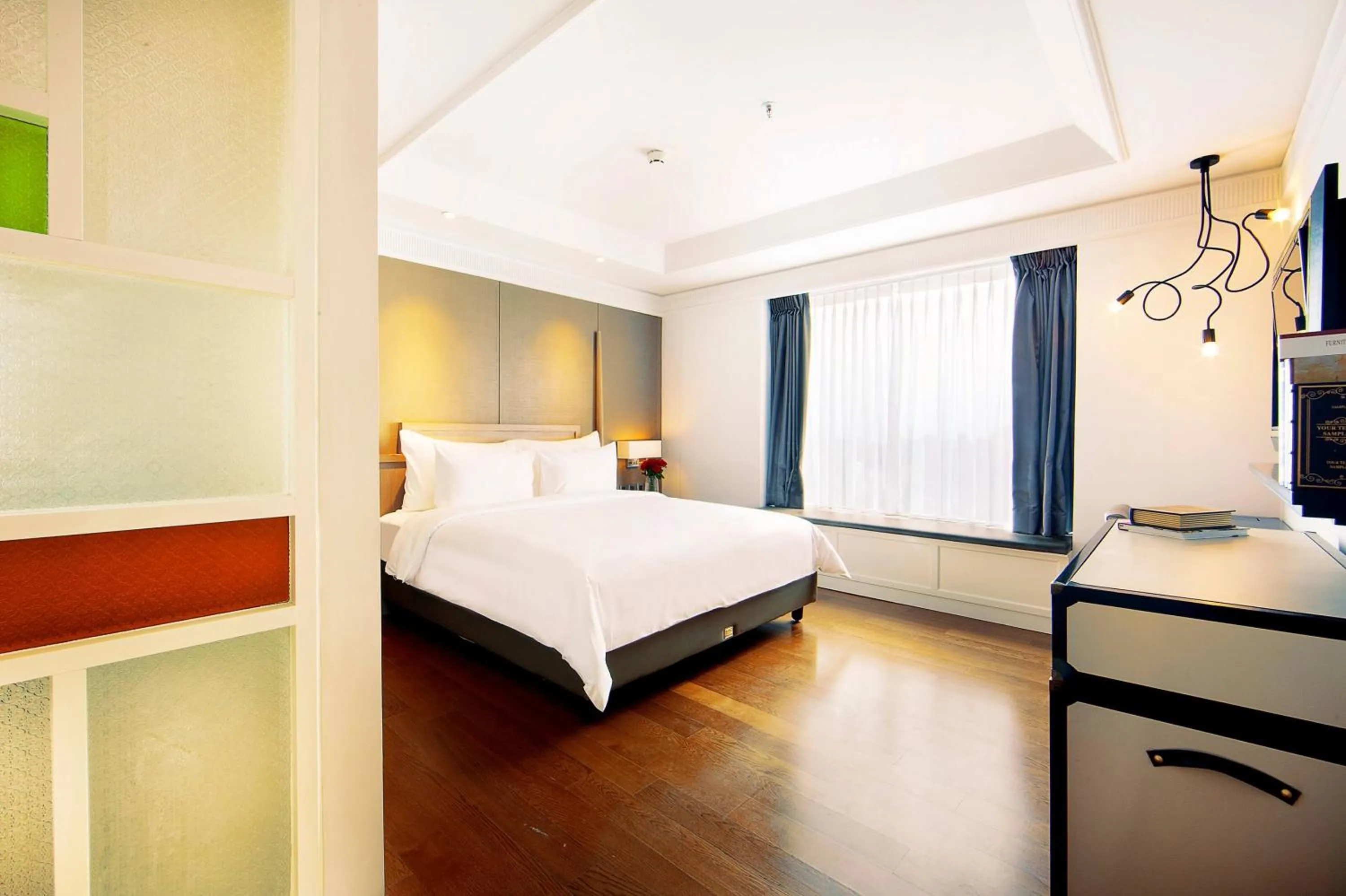 Bedroom, Bed in De Paviljoen Bandung