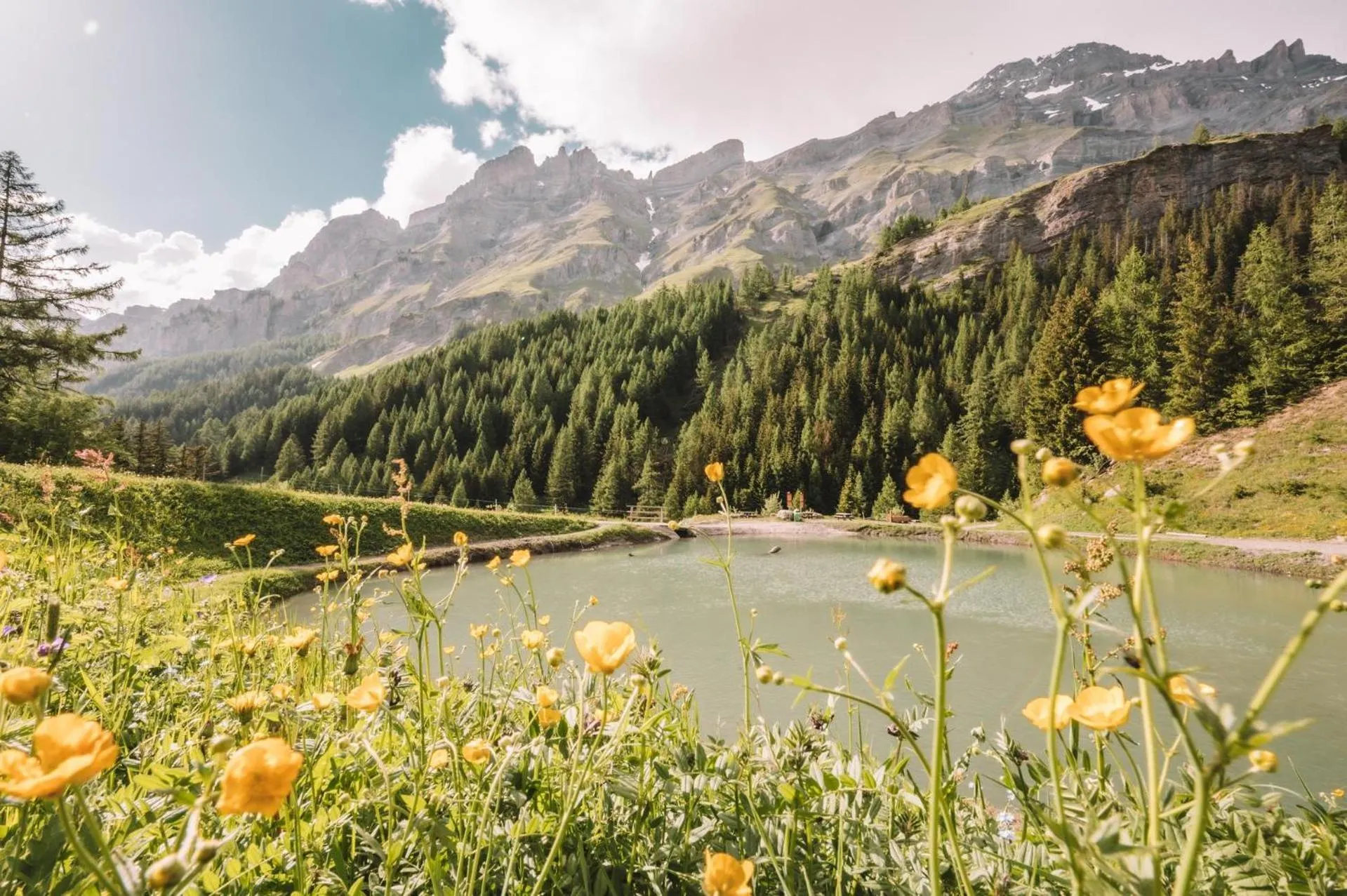 Lake view in Thermalhotel De France