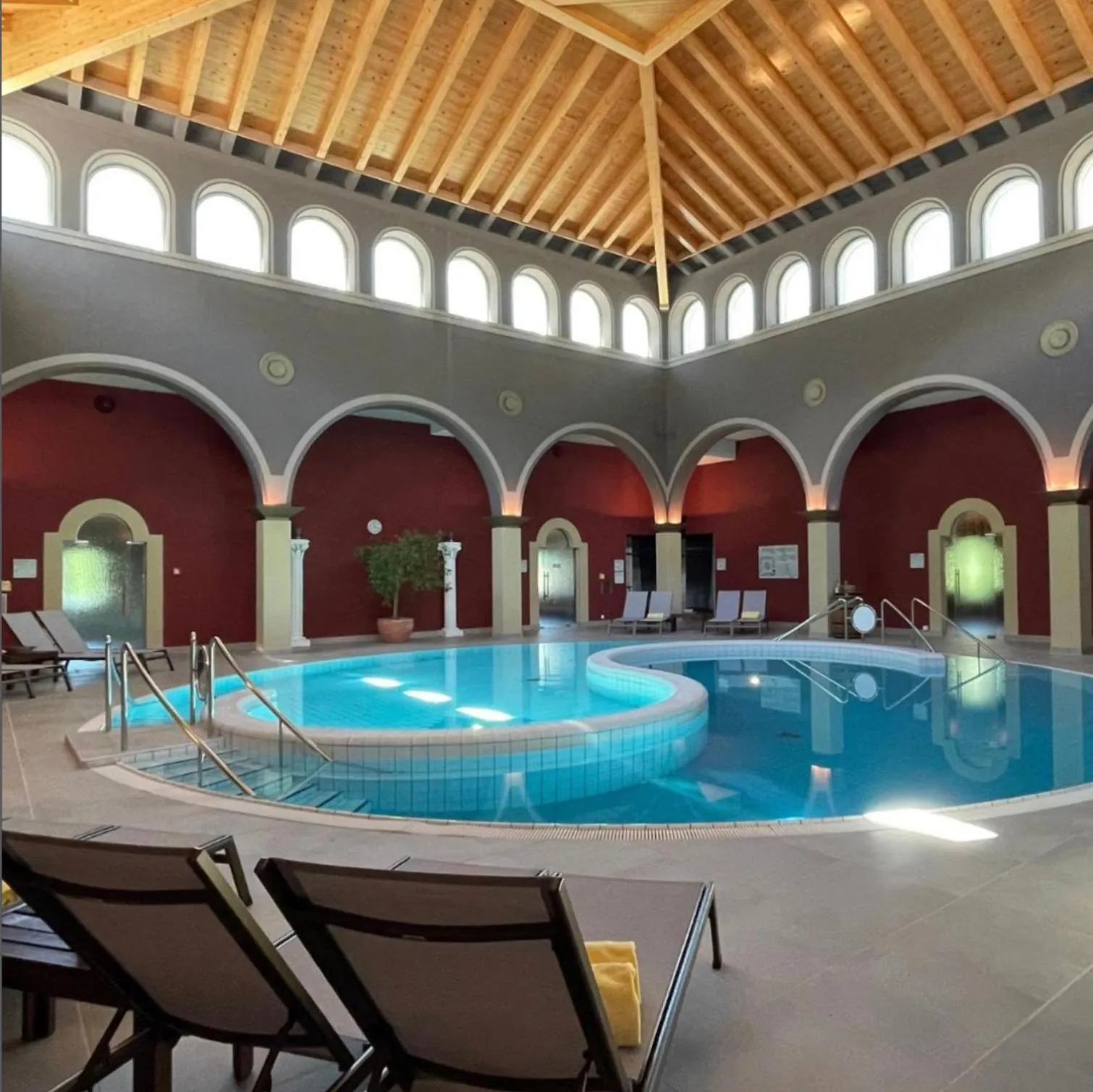 Sauna in Thermalhotel De France