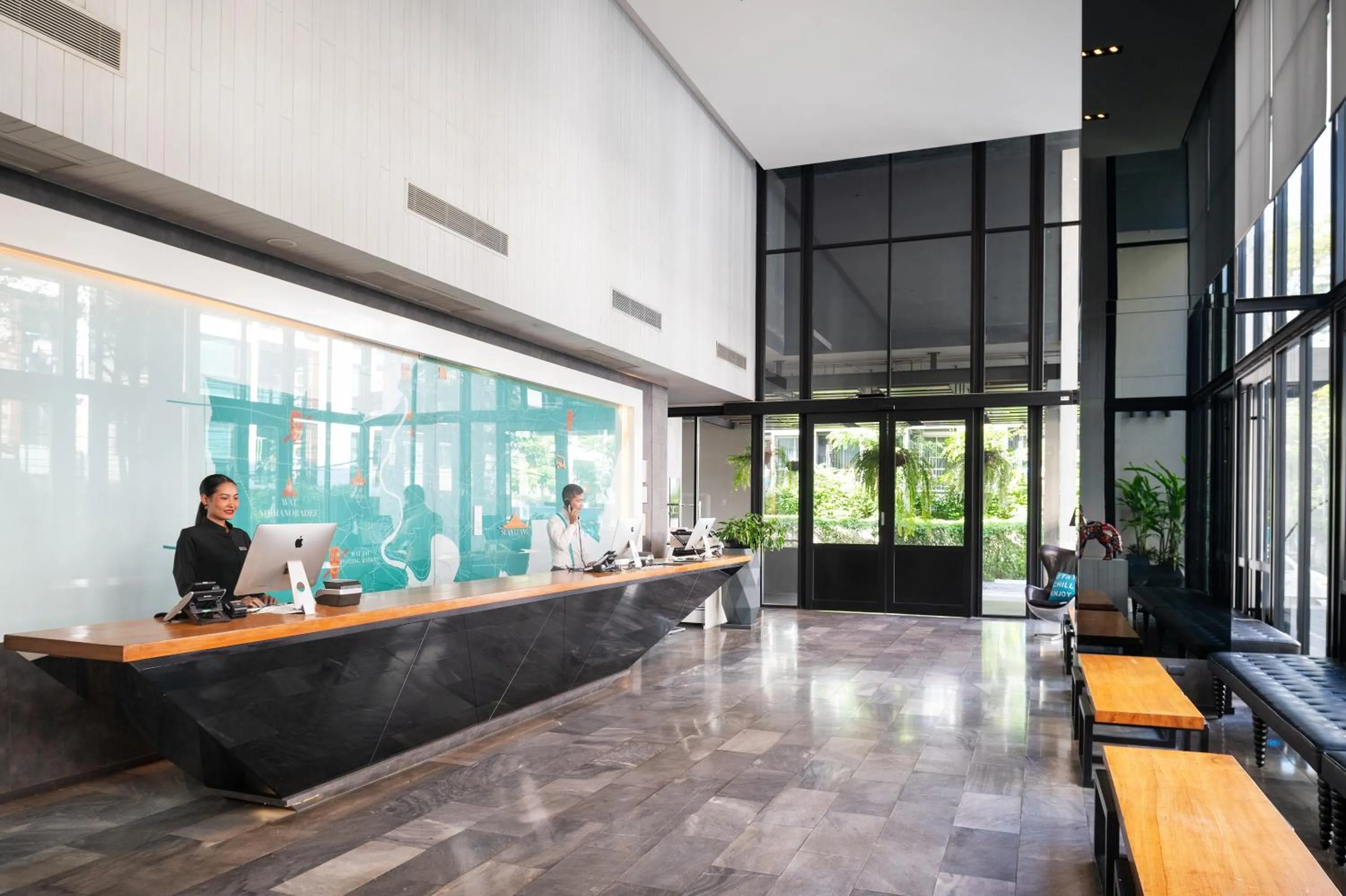 Lobby or reception in Cross Vibe Bangkok Sukhumvit