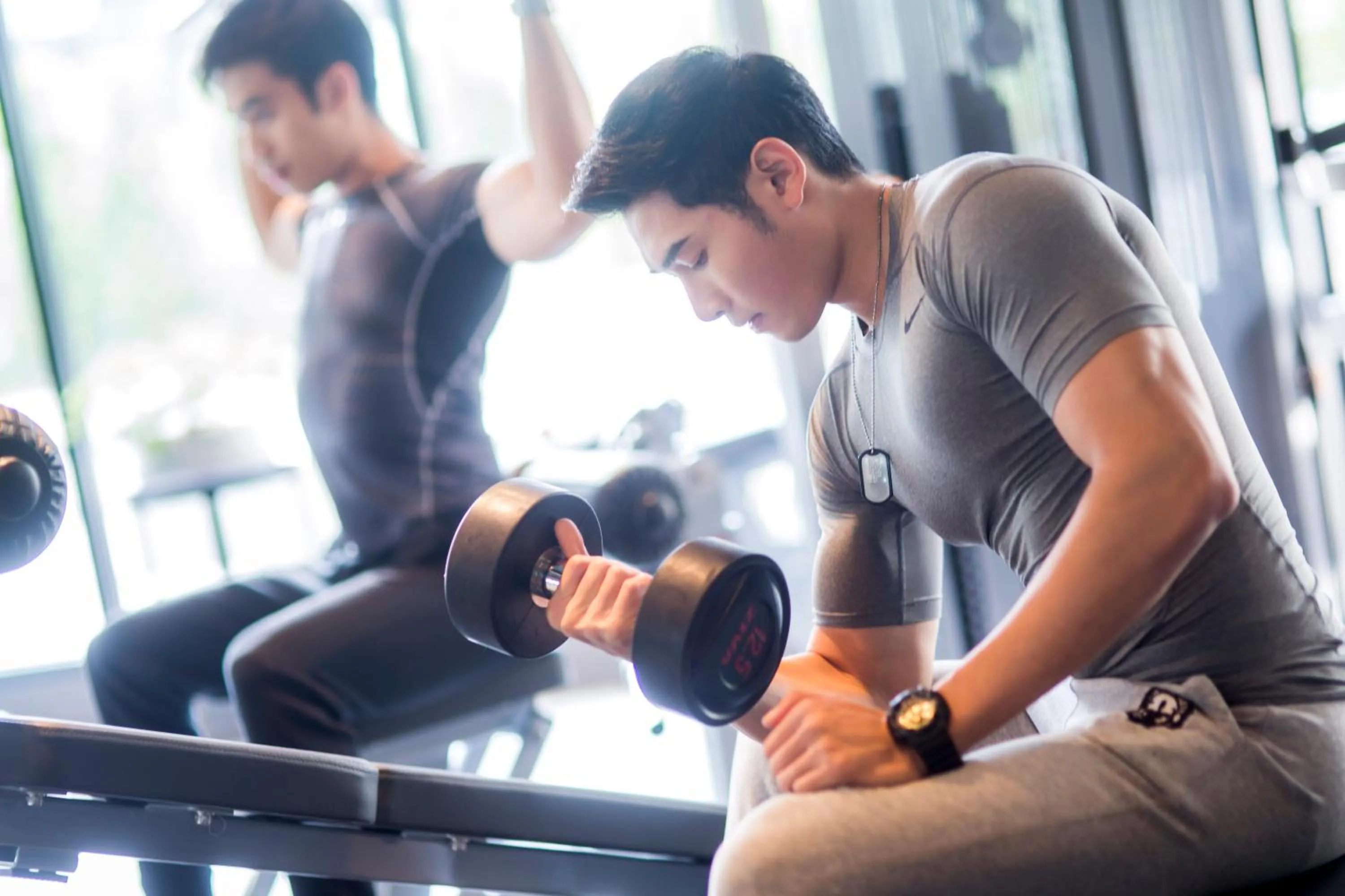 Fitness centre/facilities in Cross Vibe Bangkok Sukhumvit
