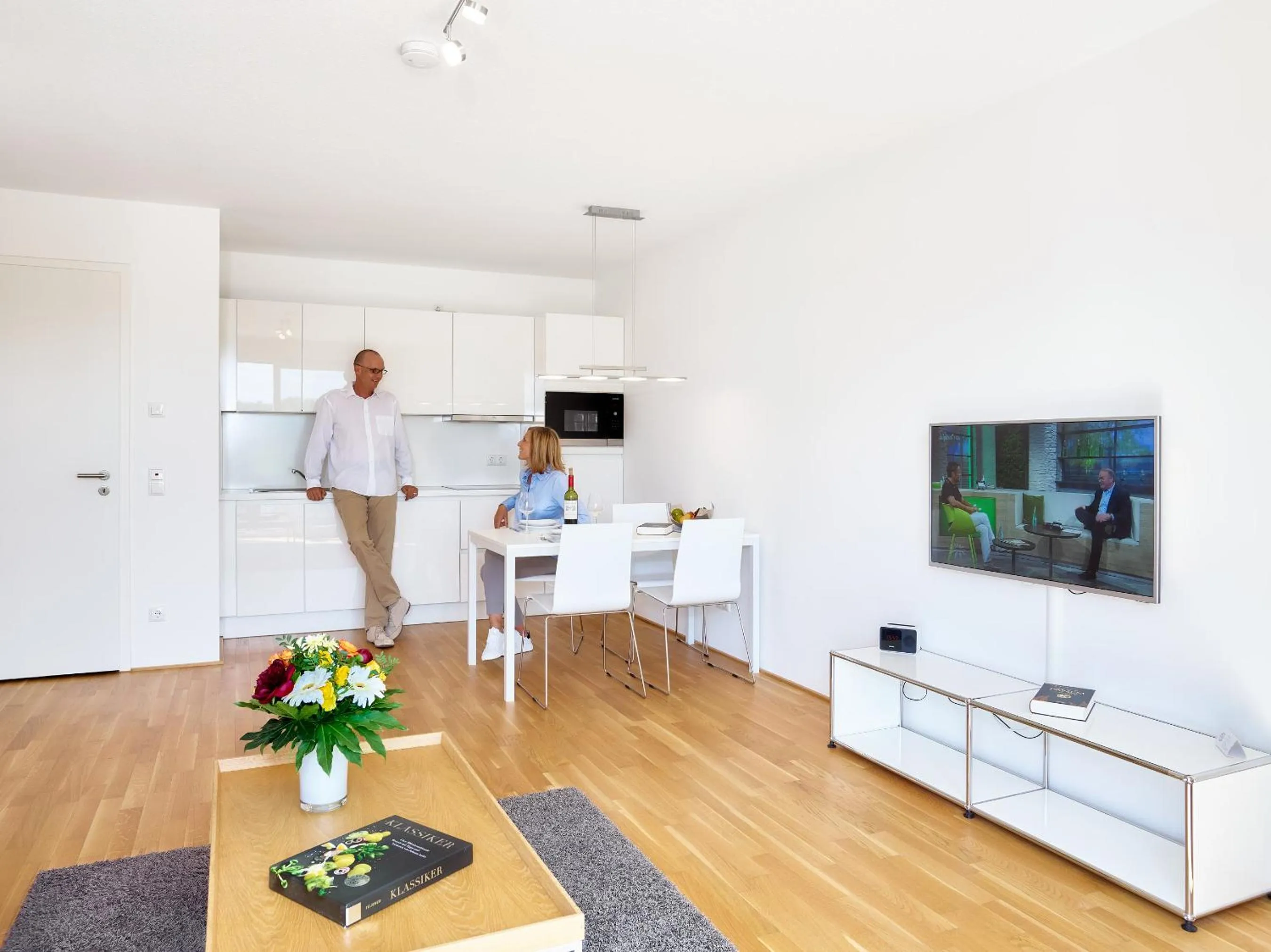 Seating area in Aparthotel Parkallee