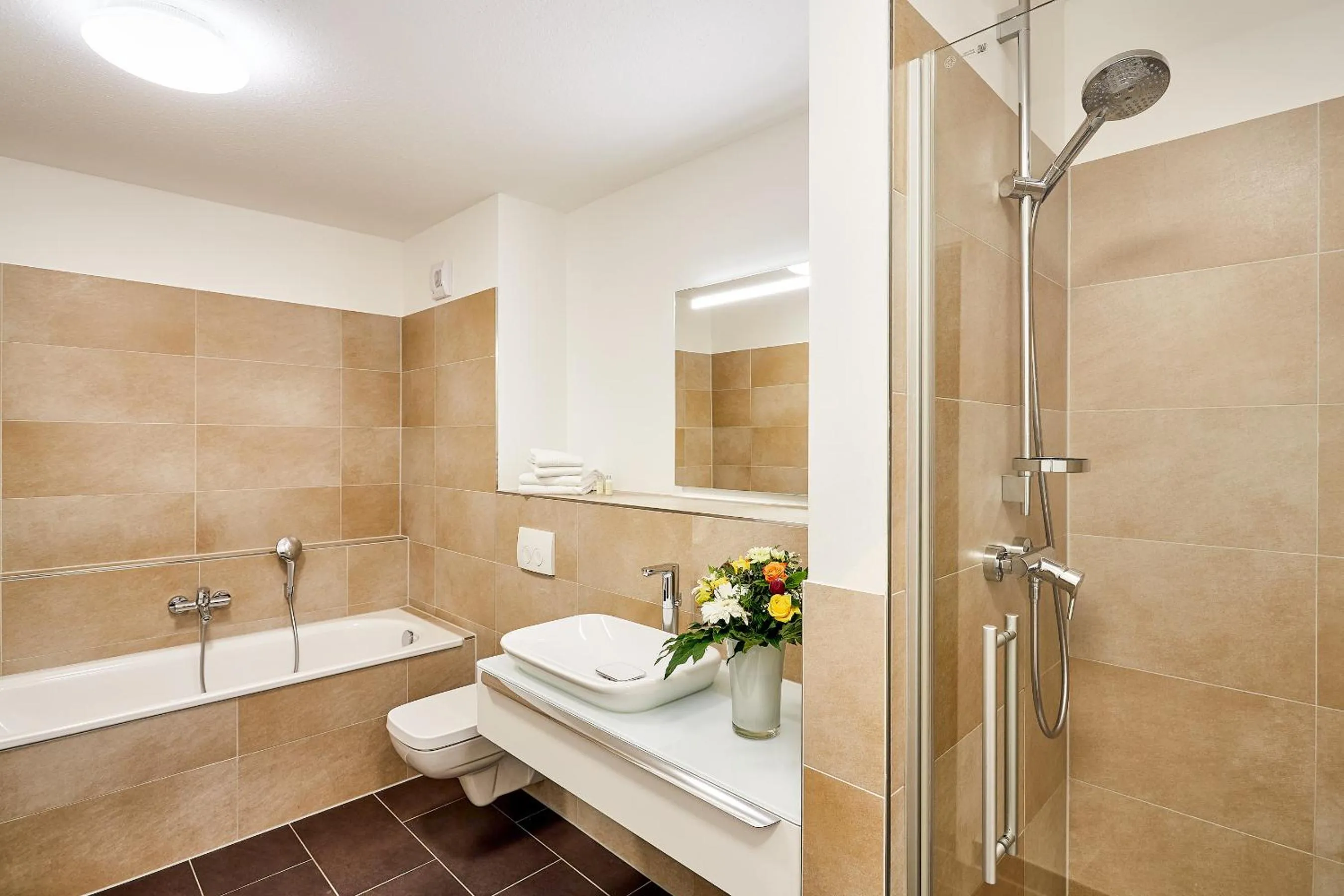 Bathroom in Aparthotel Parkallee