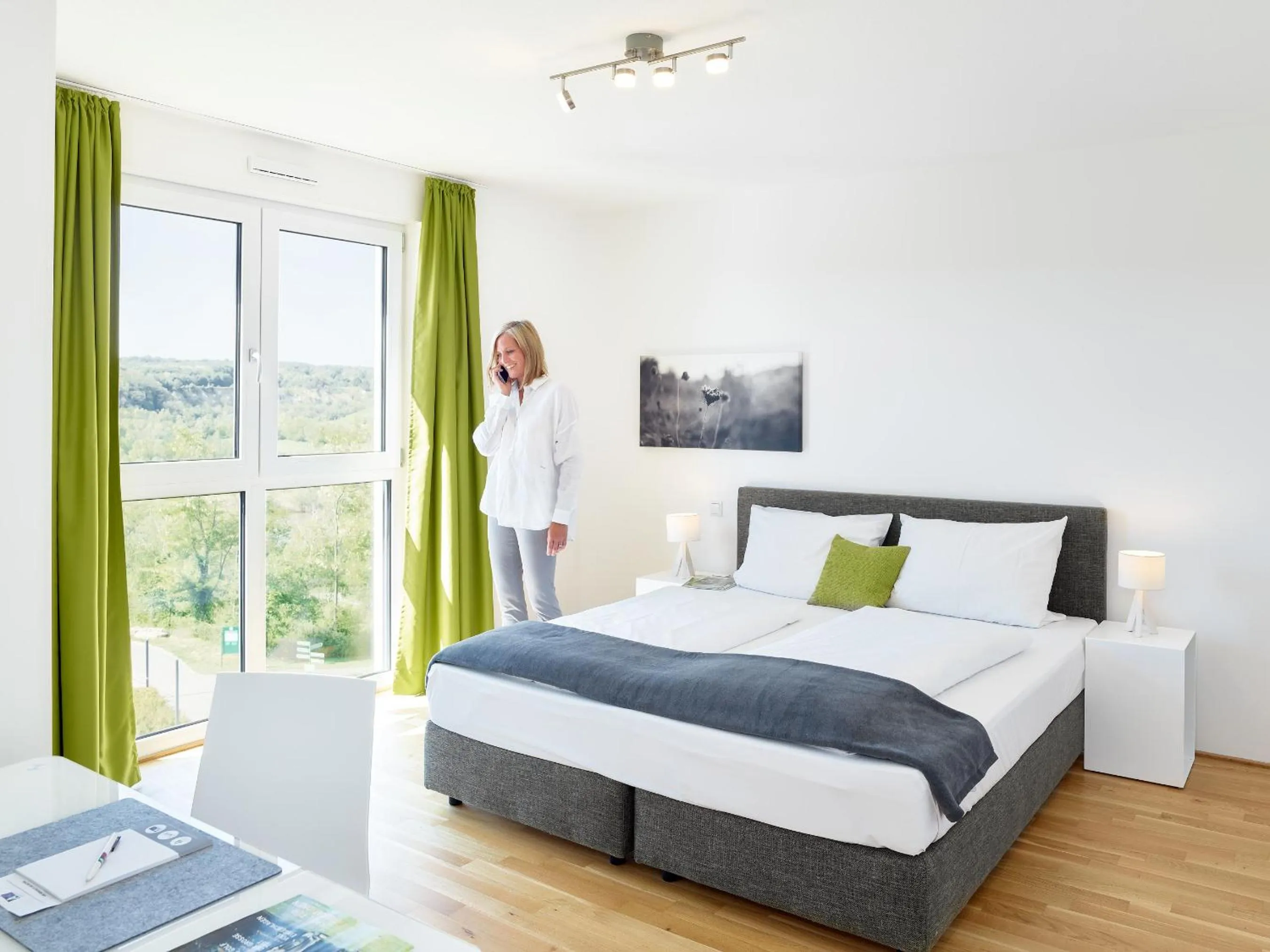 Bed in Aparthotel Parkallee