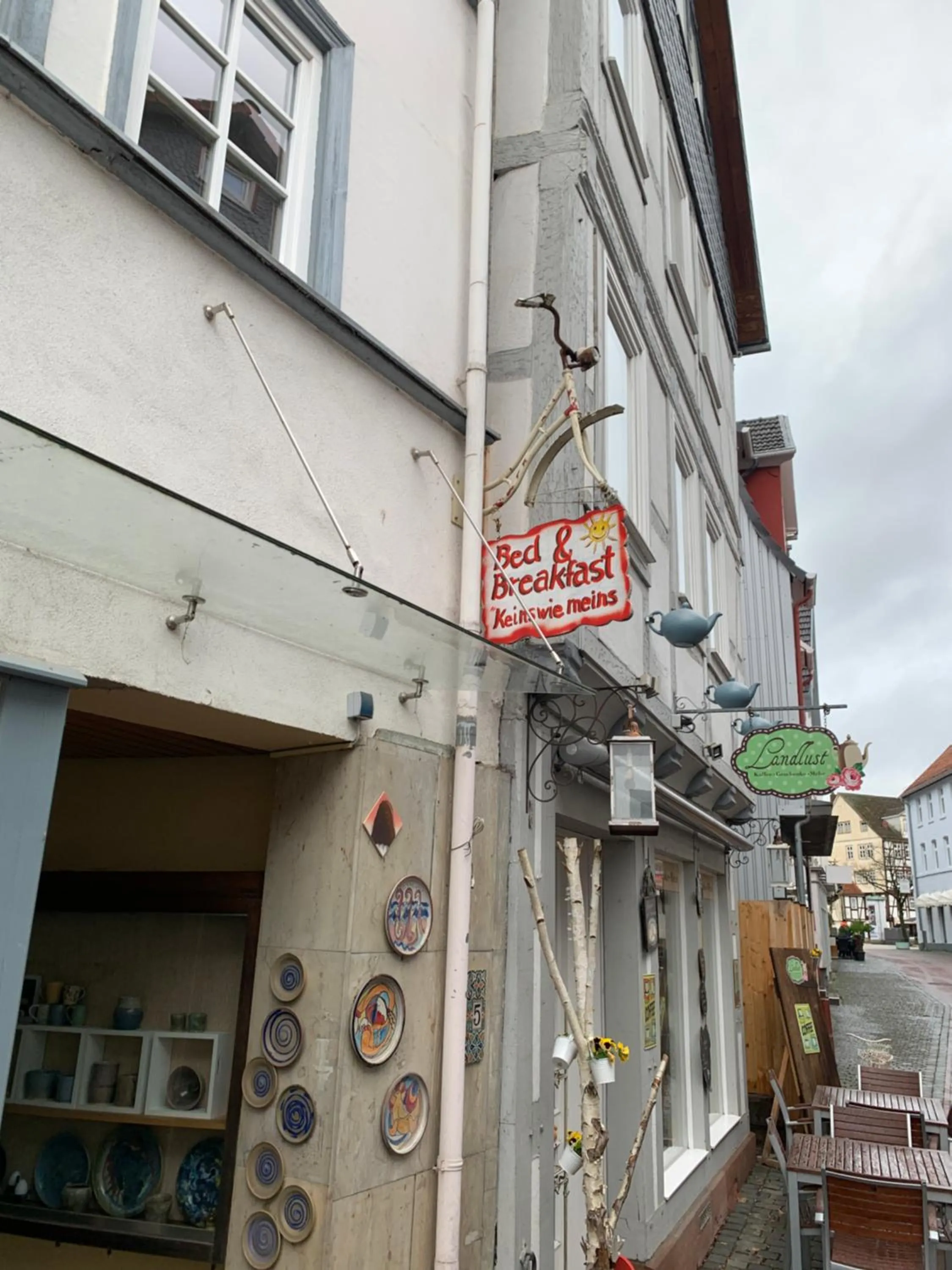 Property building in Gästehaus Keins wie meins