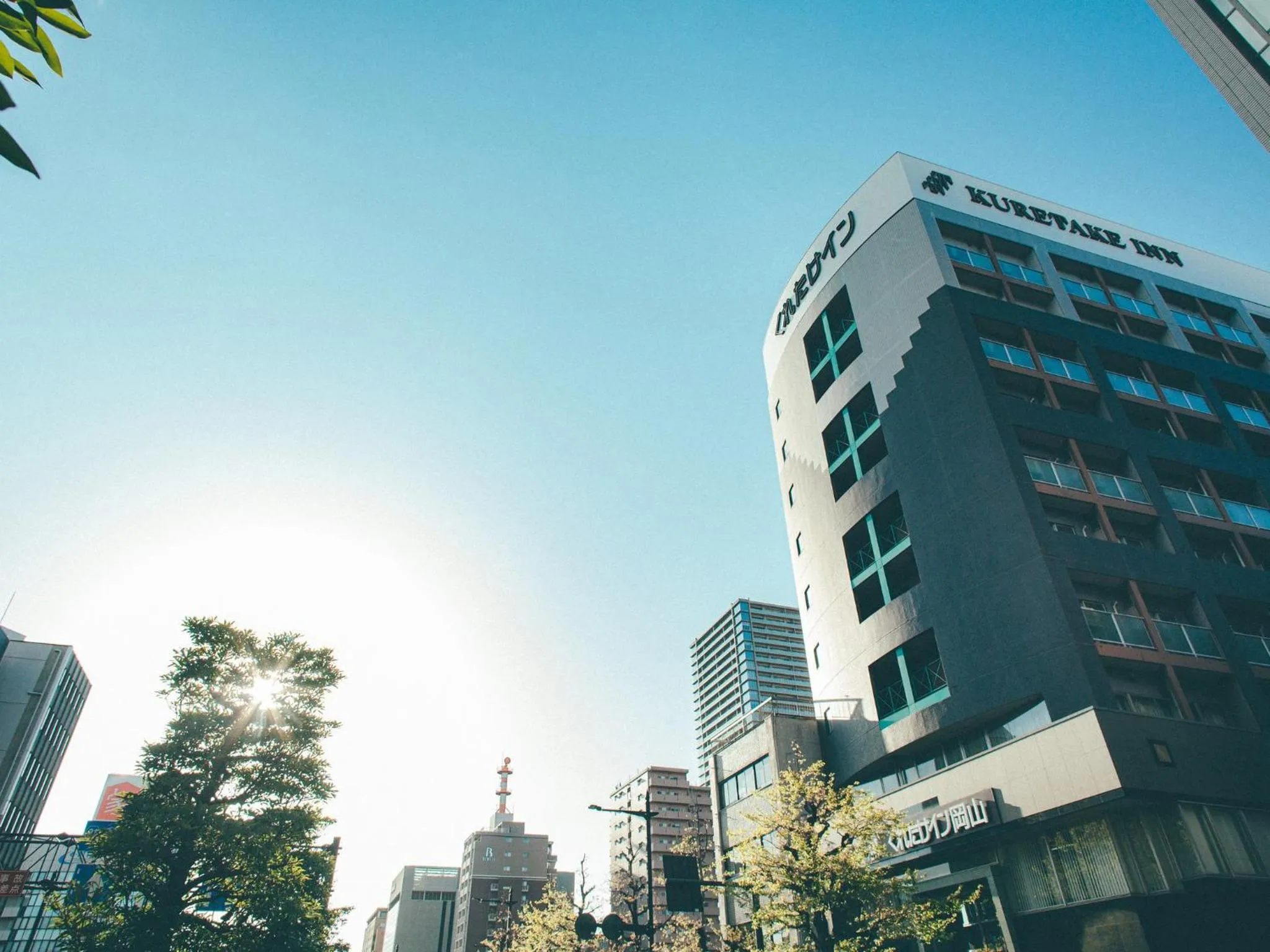 Property building in Kuretake Inn Okayama