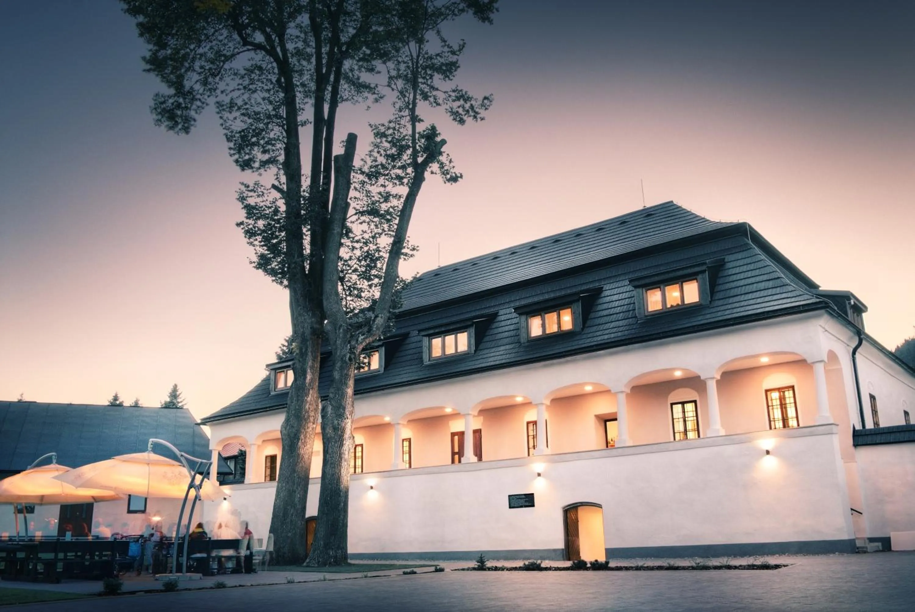 Facade/entrance in Kaštieľ Čičmany