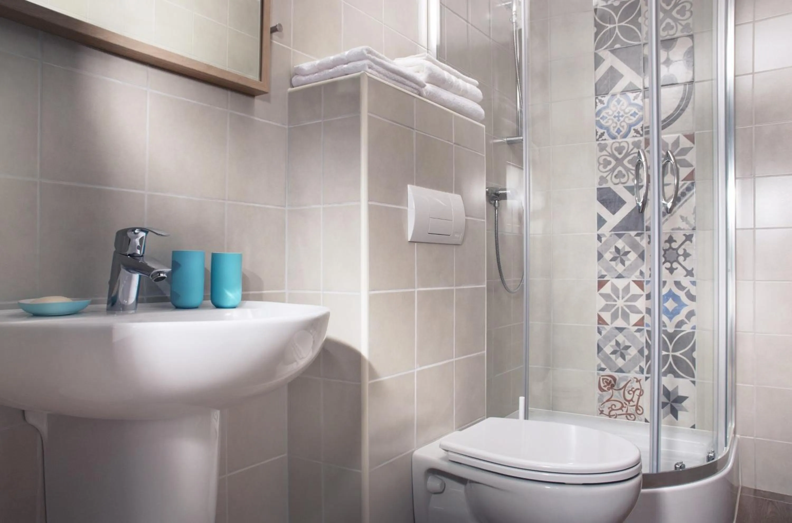 Shower in Kaštieľ Čičmany