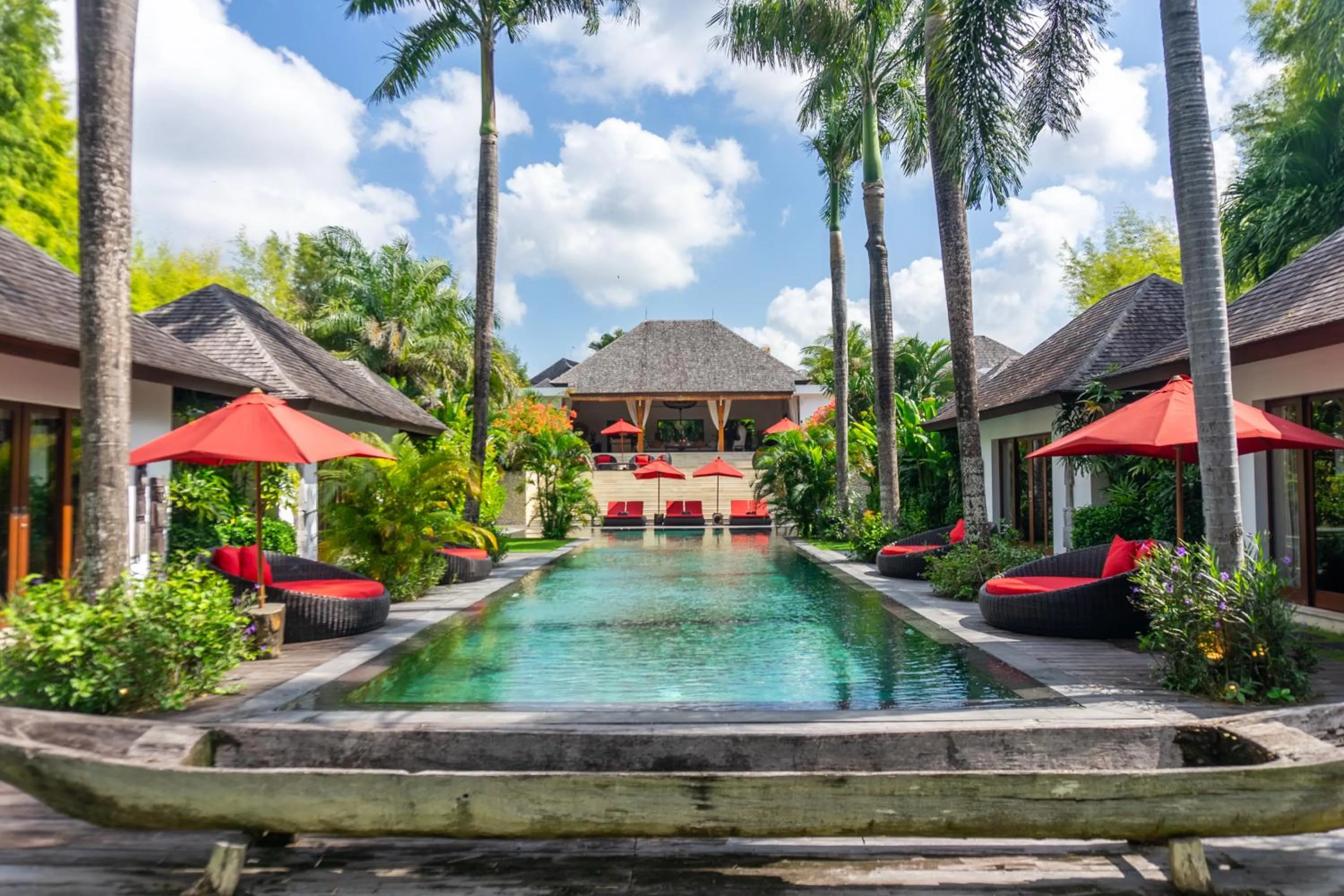 Pool view in Villa Naty Canggu - 6 Bedrooms Luxury Villa