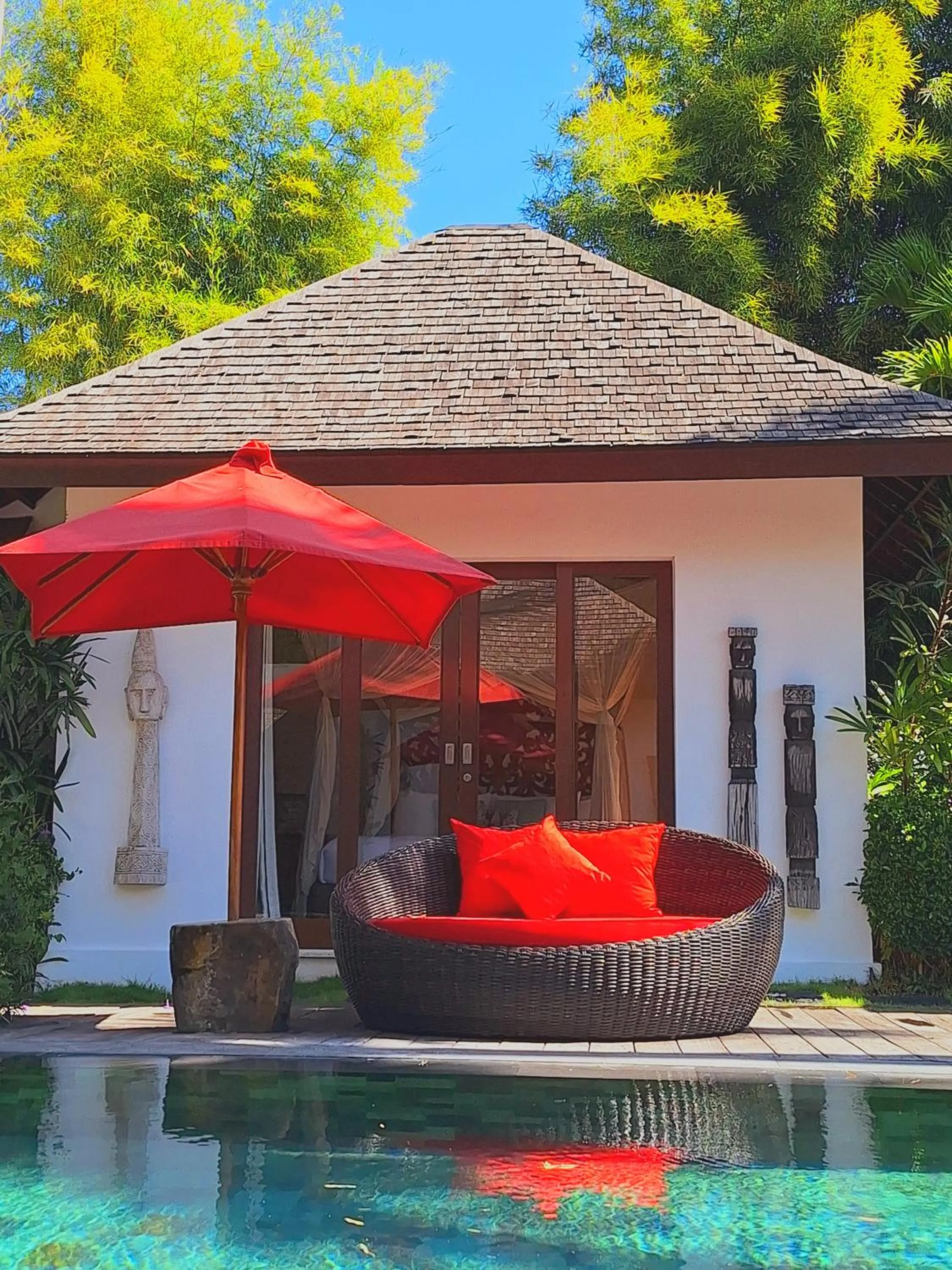 Pool view in Villa Naty Canggu - 6 Bedrooms Luxury Villa