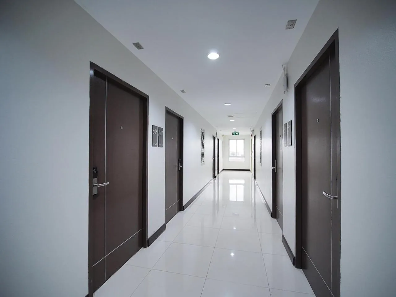 Inner courtyard view in Fortune D Hotel Maesot