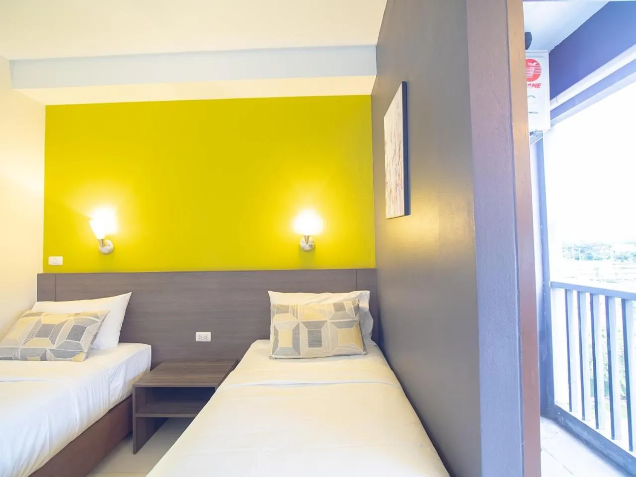 Balcony/Terrace in Fortune D Hotel Maesot