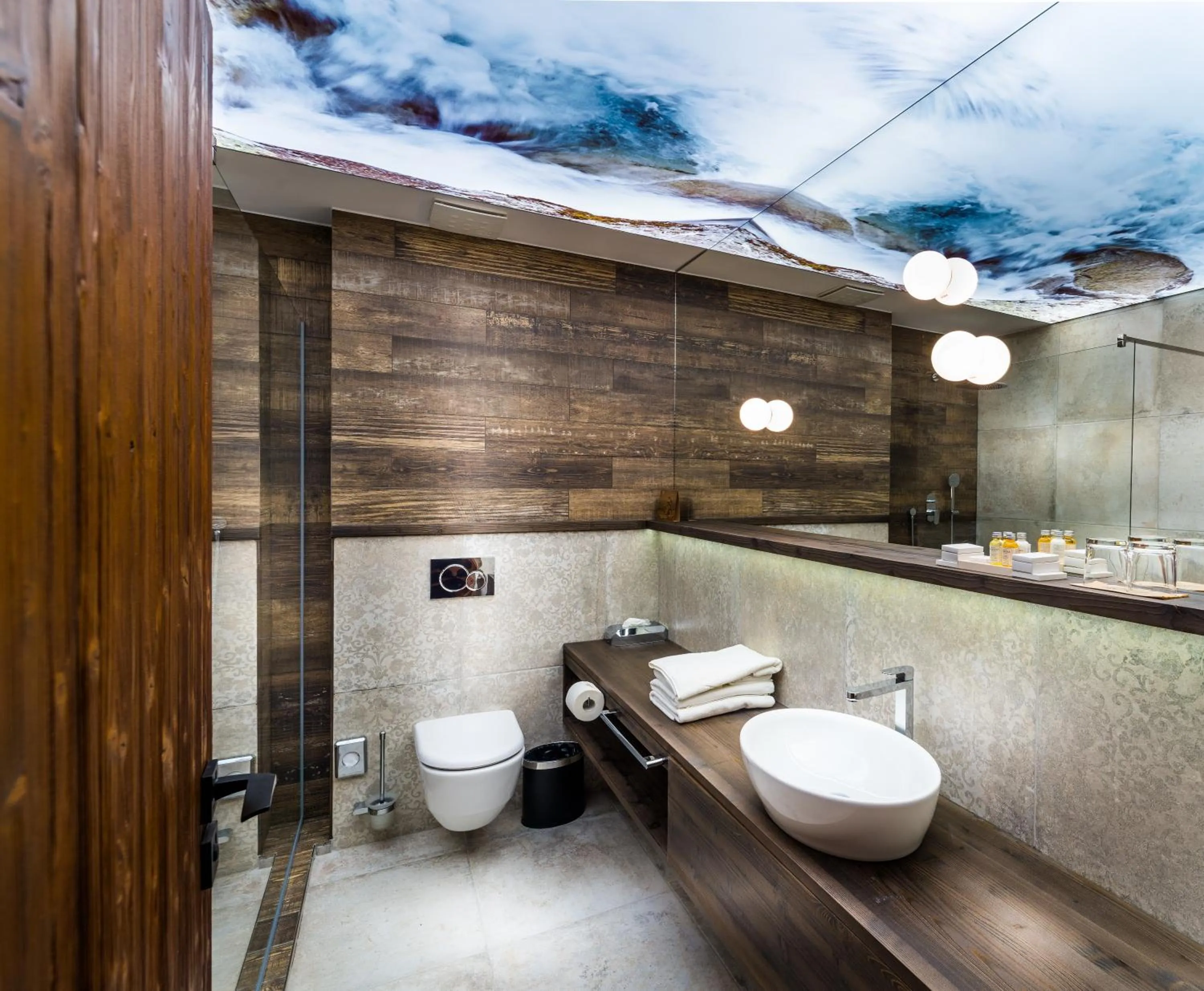 Bathroom in Hotel Pošta